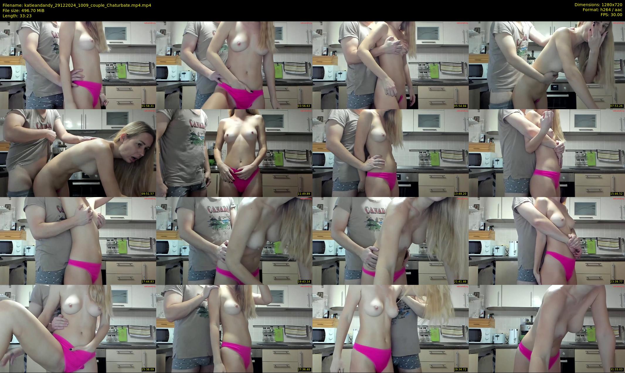 katieandandy — 34 minute Chaturbate female cam show recording, 720p, Dec 29, 2024