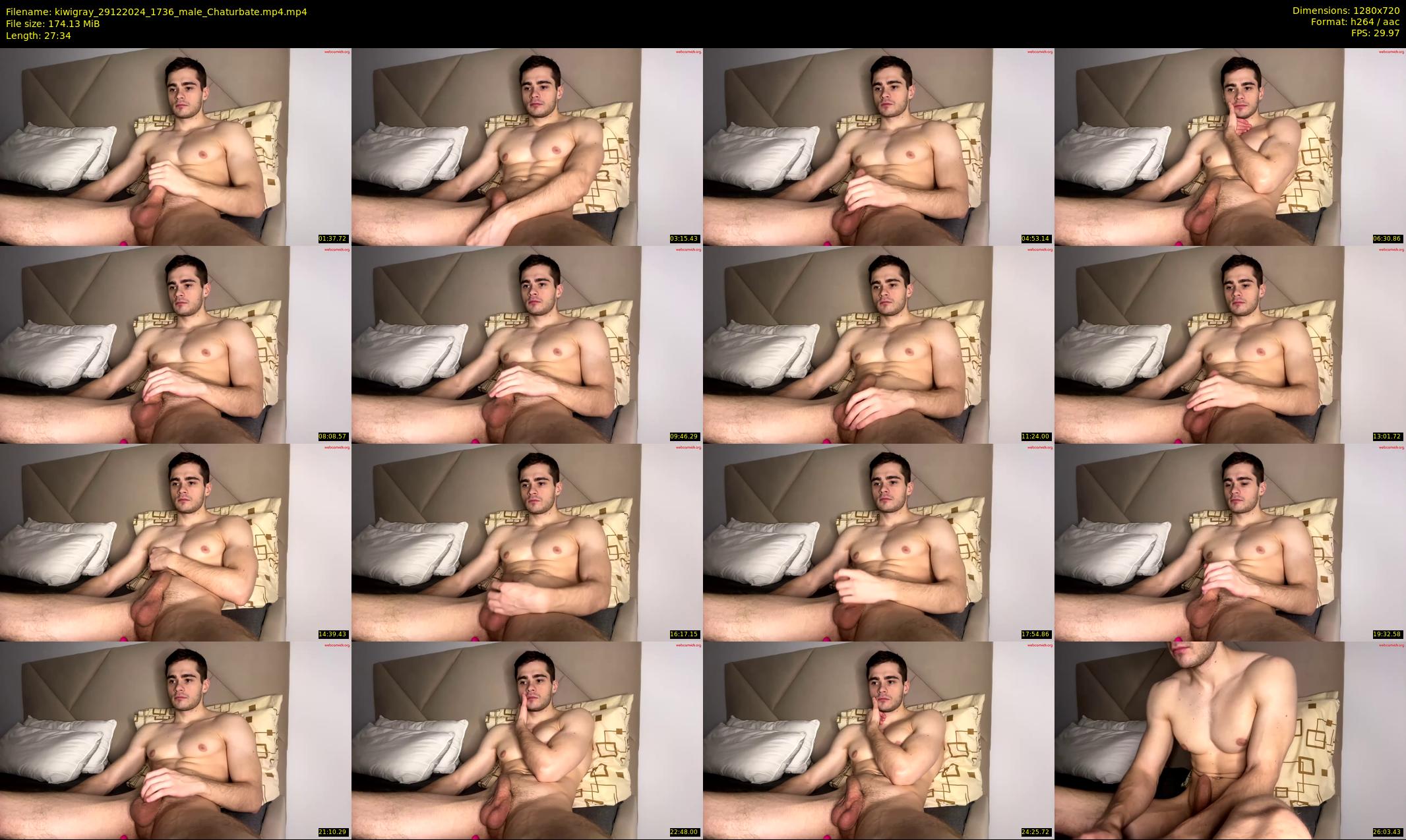 kiwigray — 28 minute Chaturbate male cam show recording, 720p, Dec 29, 2024