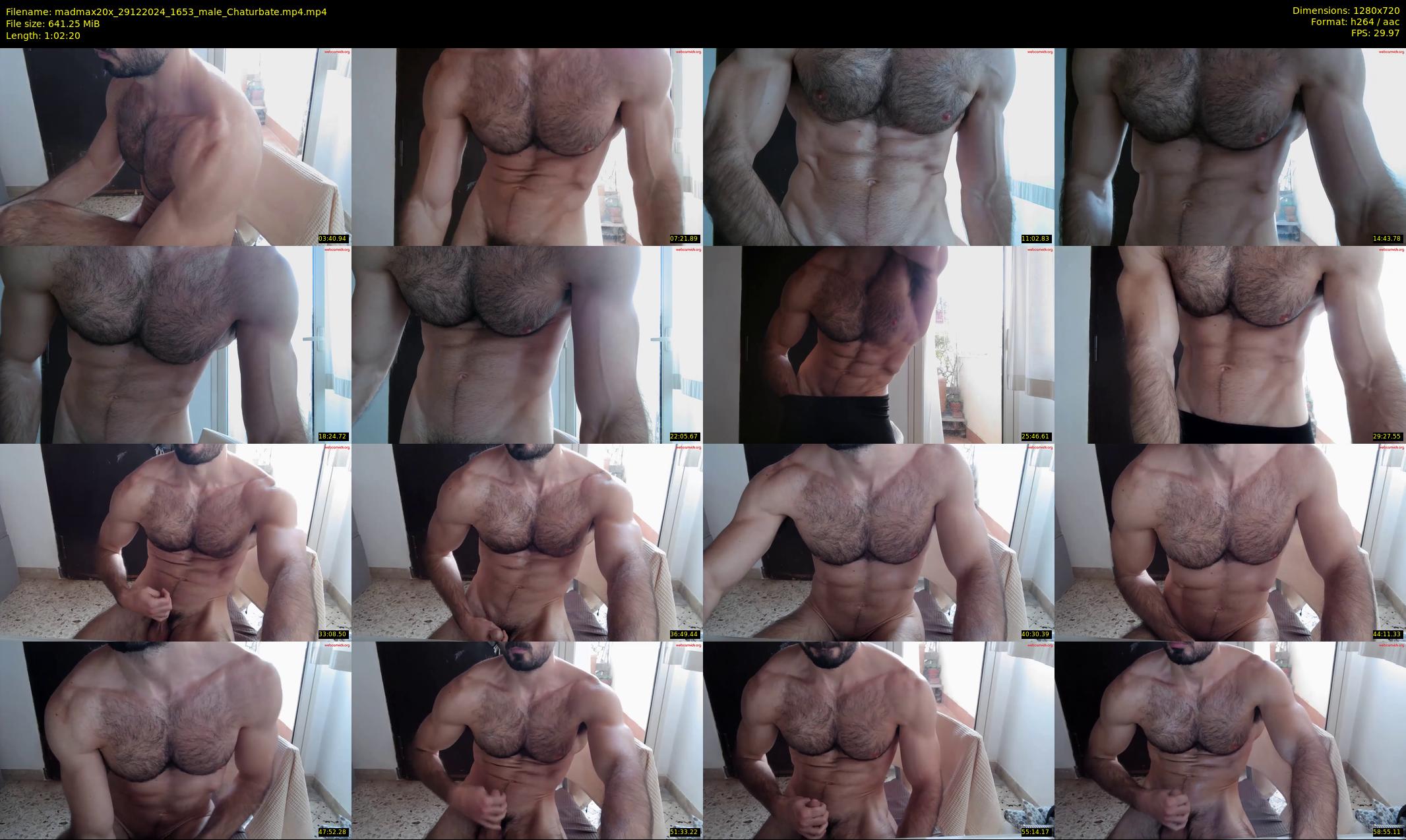 madmax20x — 63 minute Chaturbate male cam show recording, 720p, Dec 29, 2024