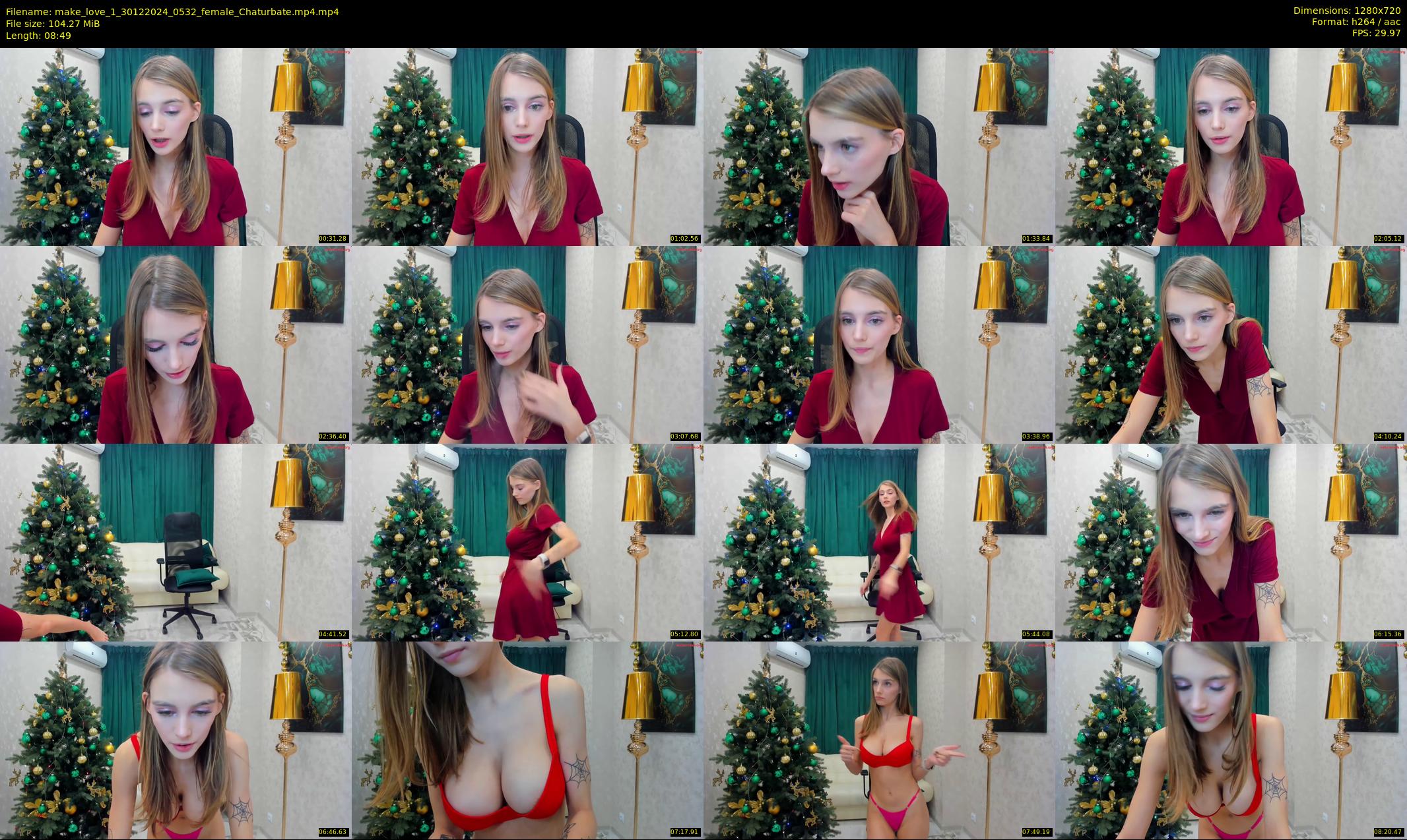 make_love_1 — 9 minute Chaturbate female cam show recording, 720p, Dec 30, 2024