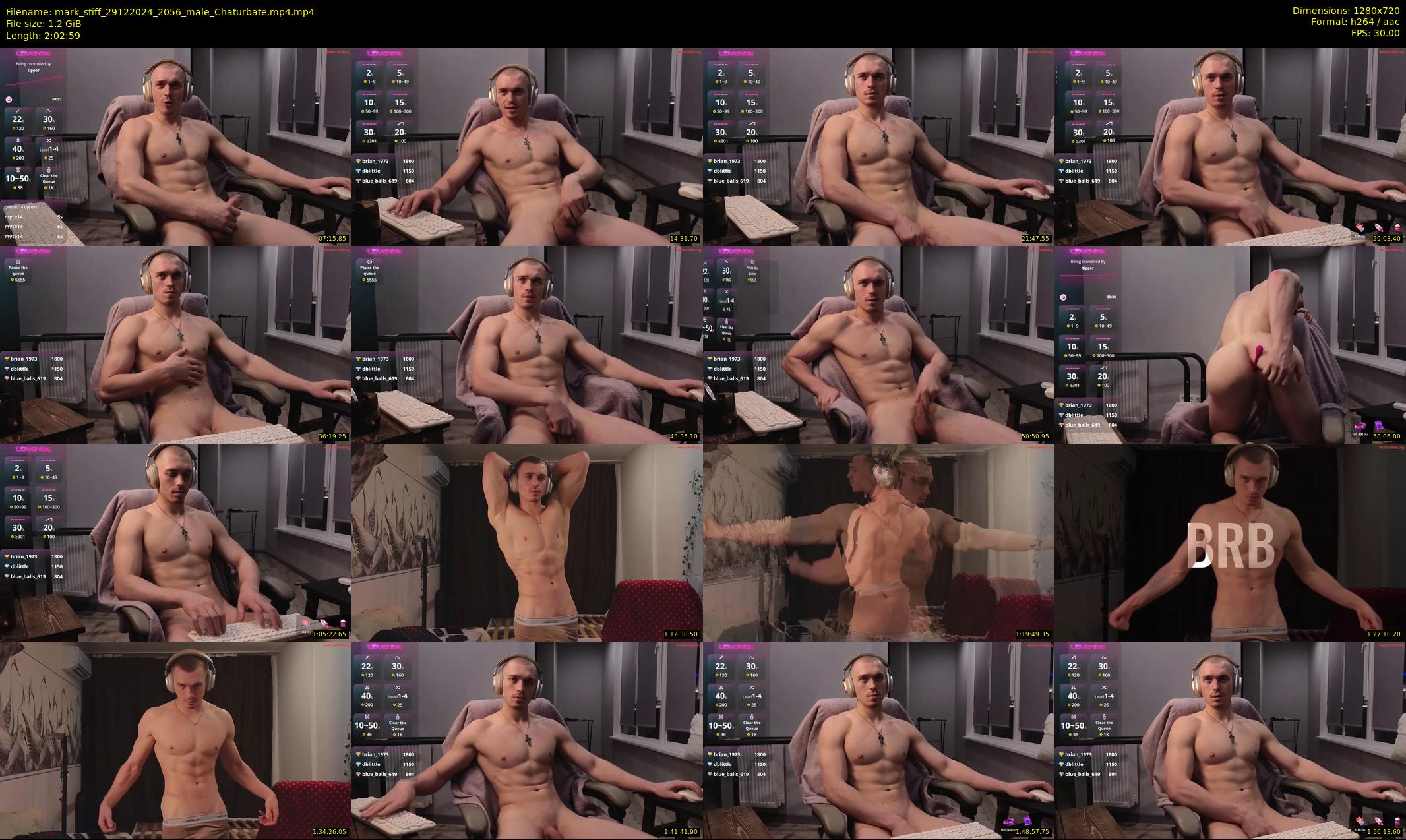 mark_stiff — 123 minute Chaturbate male cam show recording, 720p, Dec 29, 2024