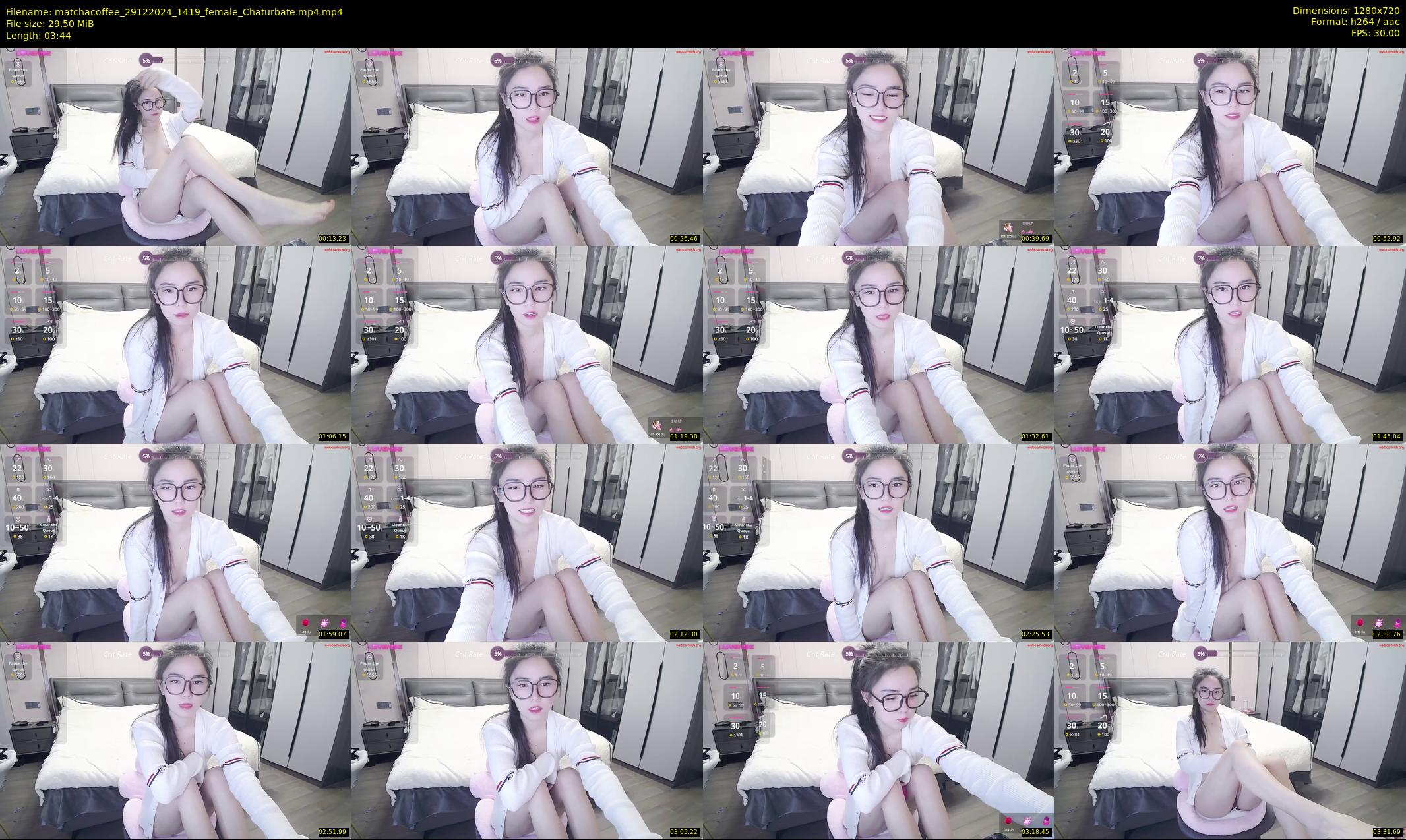 matchacoffee — 4 minute Chaturbate female cam show recording, 720p, Dec 29, 2024