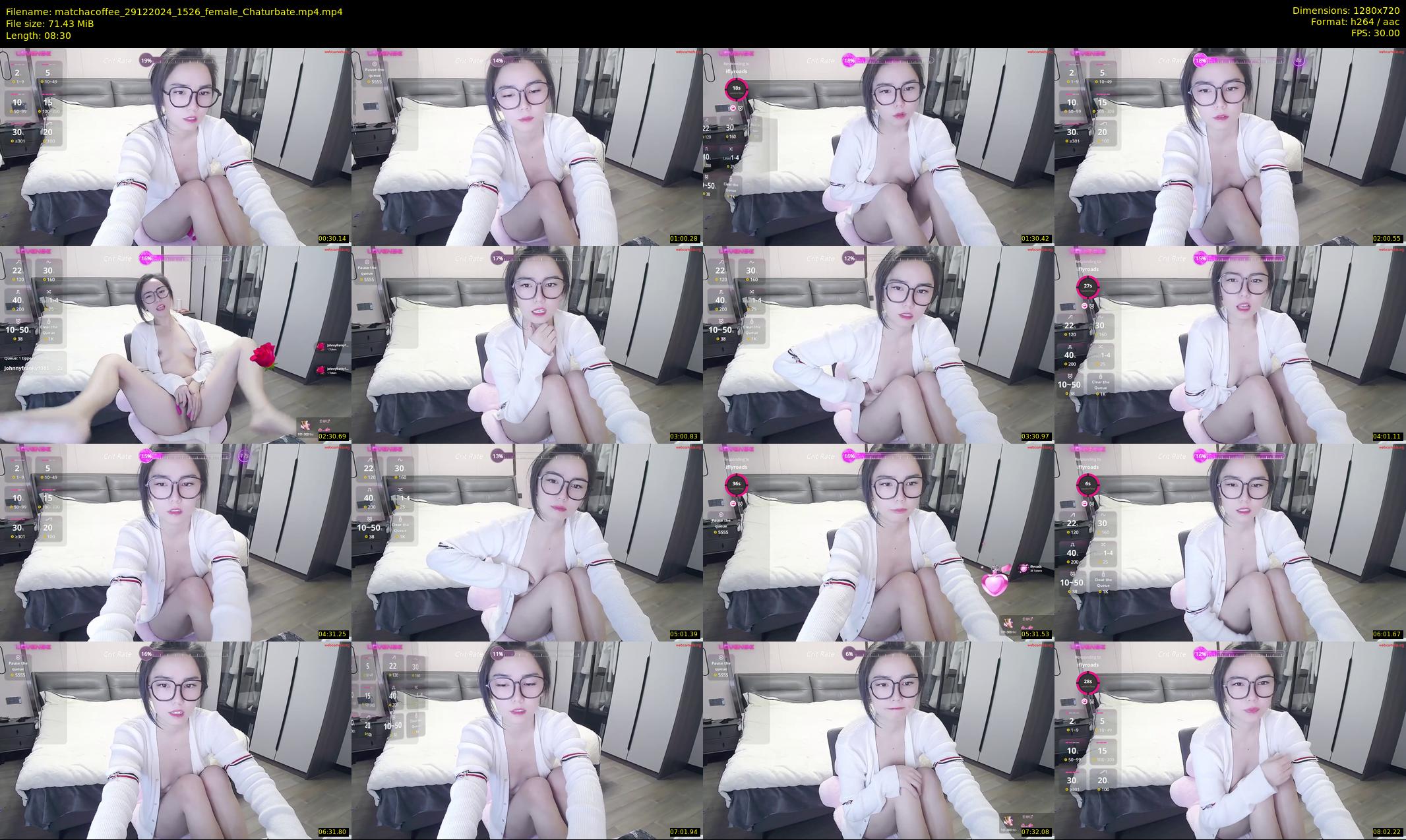 matchacoffee — 9 minute Chaturbate female cam show recording, 720p, Dec 29, 2024
