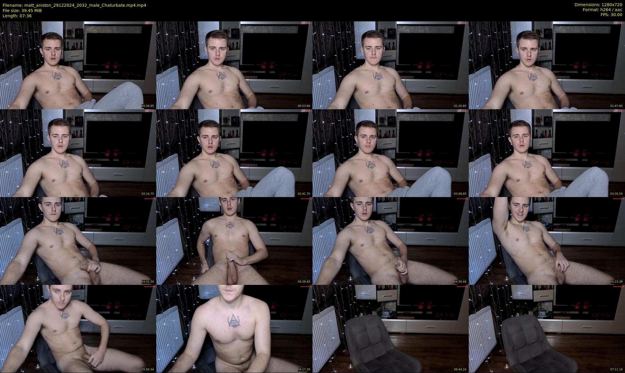 matt_aniston — 8 minute Chaturbate male cam show recording, 720p, Dec 29, 2024