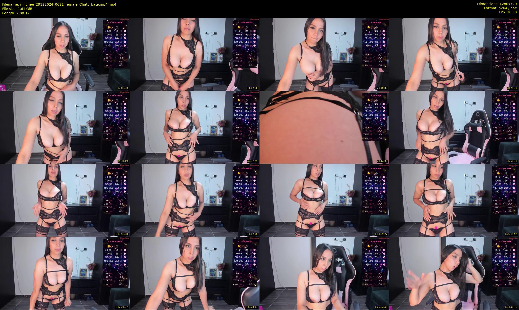milynee — 121 minute Chaturbate female cam show recording, 720p, Dec 29, 2024