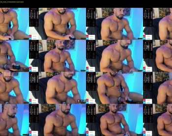 musculusx — 93 minute Chaturbate male cam show recording, 720p, Dec 30, 2024