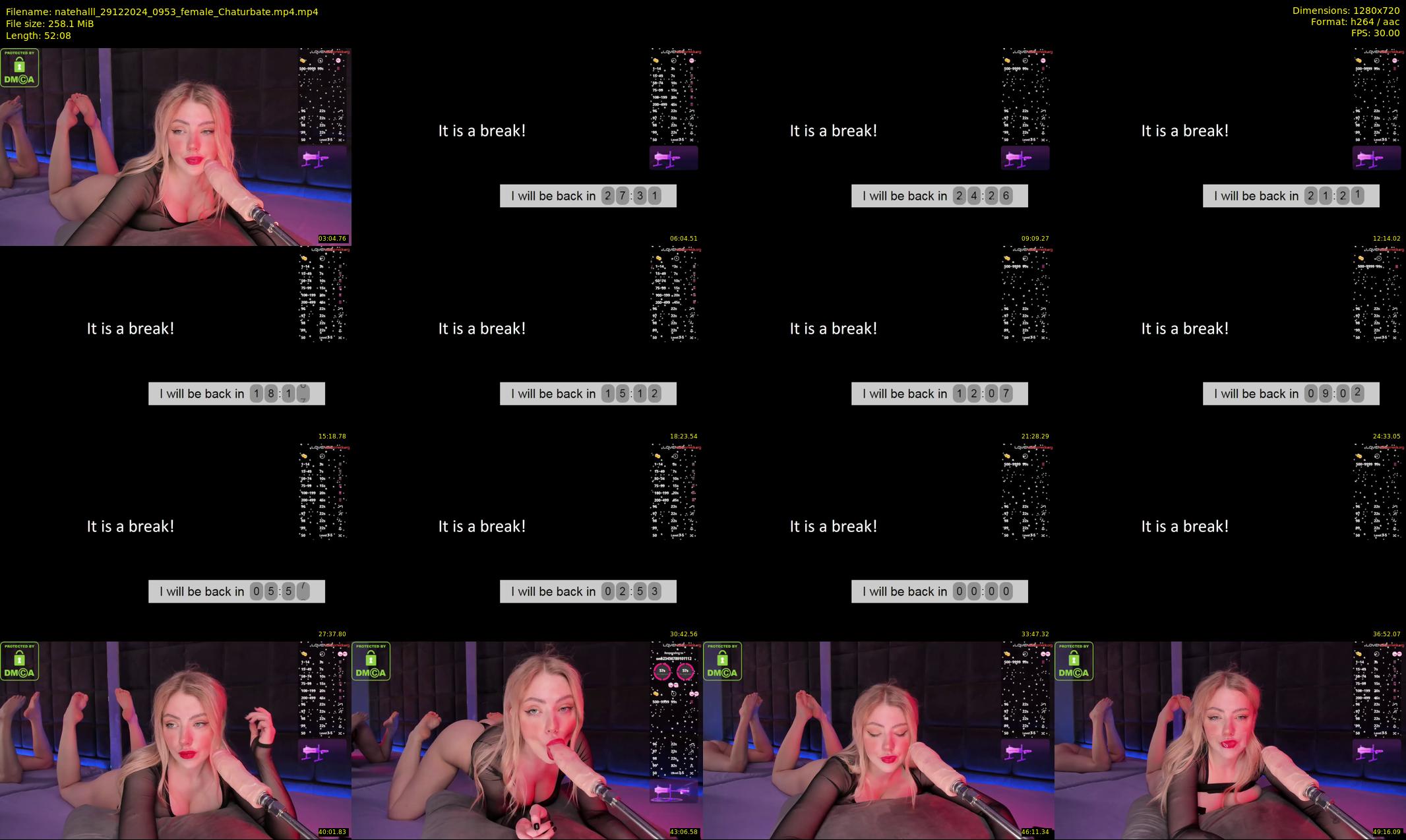 natehalll — 53 minute Chaturbate female cam show recording, 720p, Dec 29, 2024