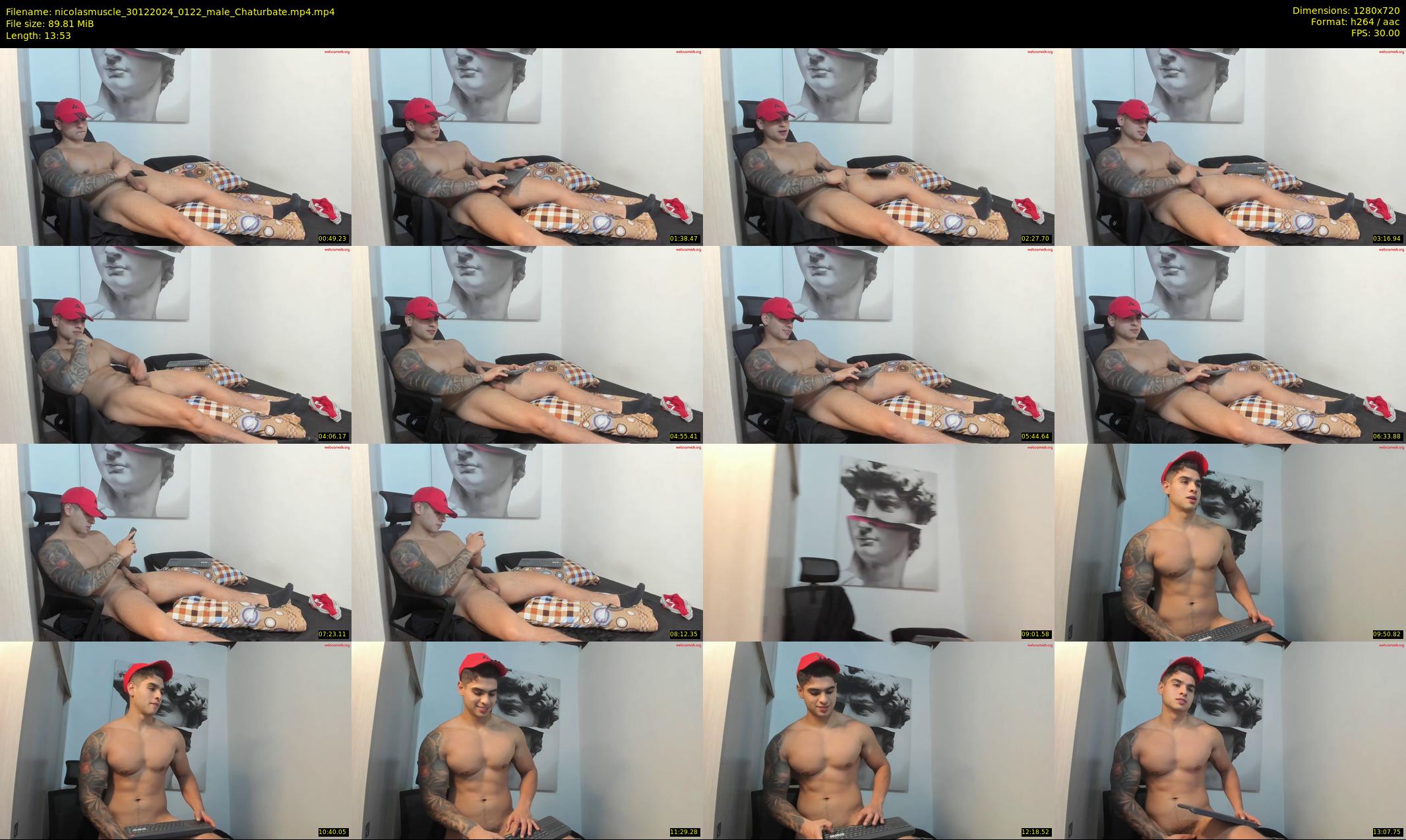 nicolasmuscle — 14 minute Chaturbate male cam show recording, 720p, Dec 30, 2024