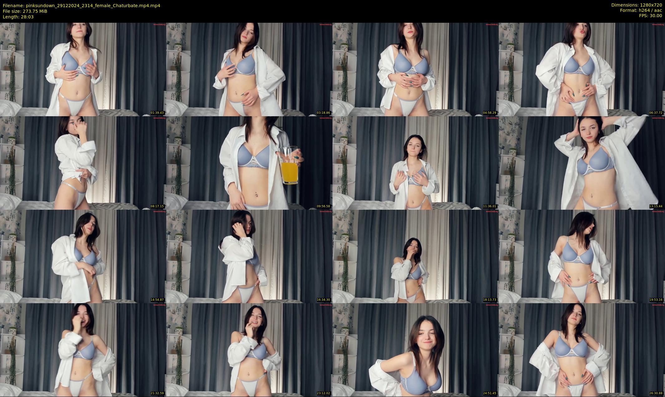 pinksundown — 29 minute Chaturbate female cam show recording, 720p, Dec 29, 2024