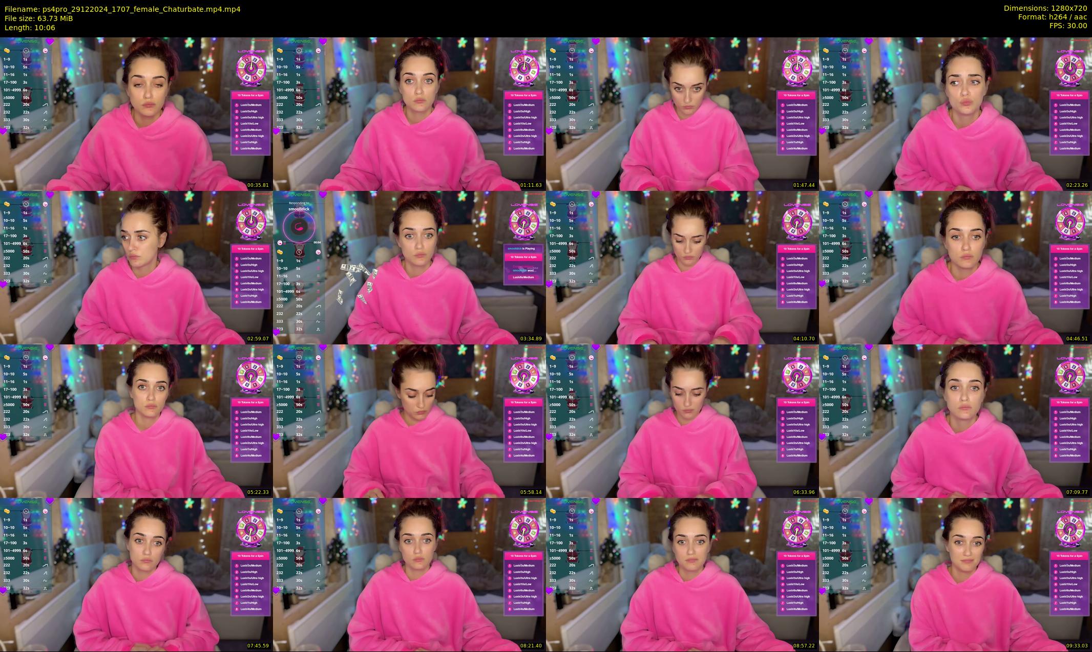 ps4pro — 11 minute Chaturbate female cam show recording, 720p, Dec 29, 2024