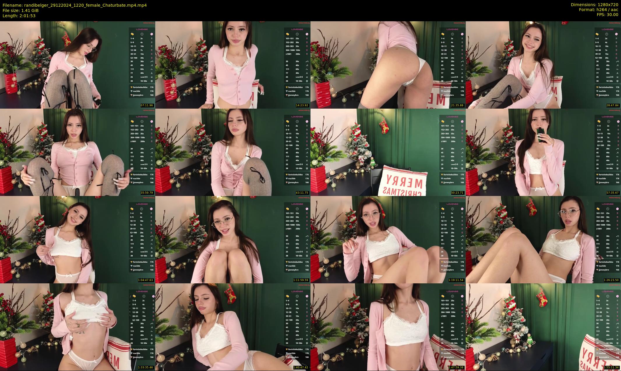 randibelger — 122 minute Chaturbate female cam show recording, 720p, Dec 29, 2024