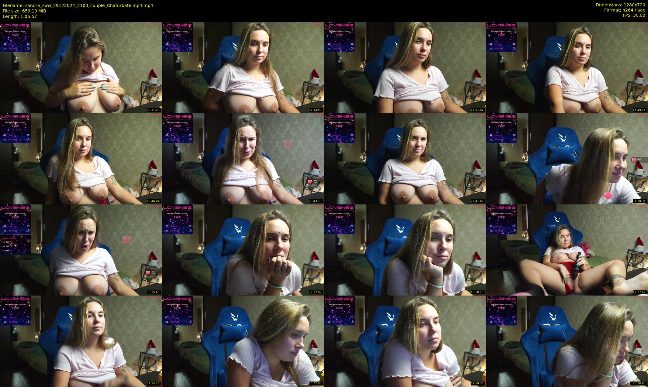 sandra_sww — 67 minute Chaturbate couple cam show recording, 720p, Dec 29, 2024
