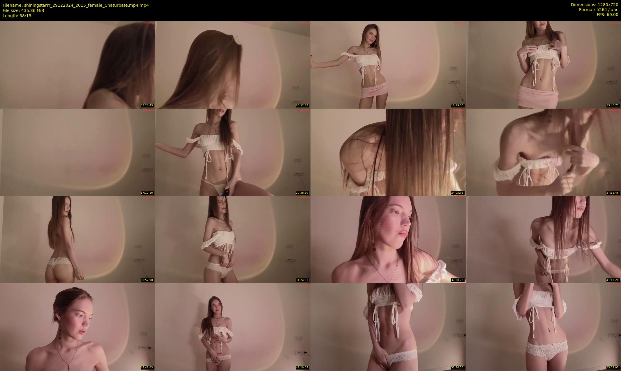 shiningstarrr — 59 minute Chaturbate female cam show recording, 720p, Dec 29, 2024