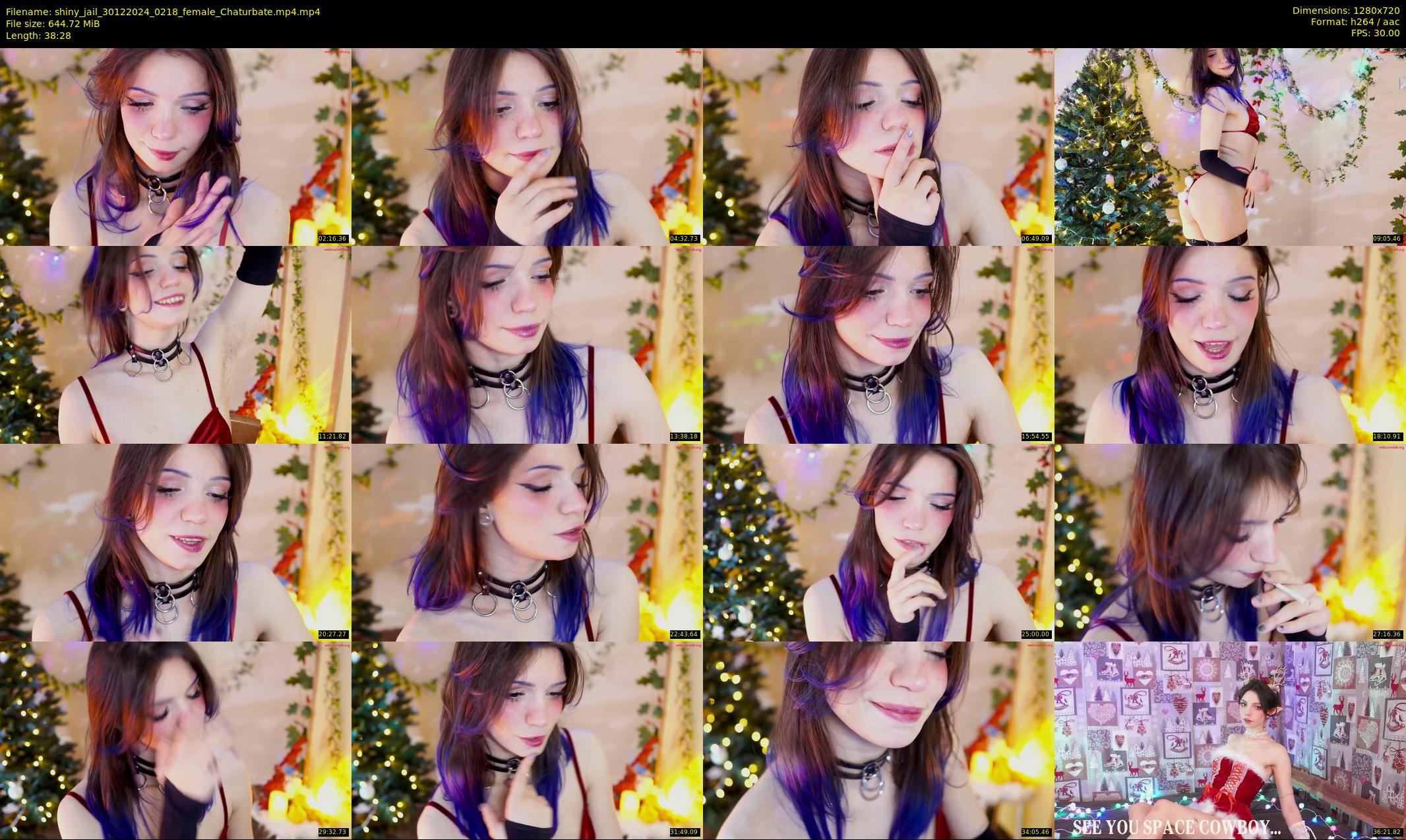 shiny_jail — 39 minute Chaturbate female cam show recording, 720p, Dec 30, 2024