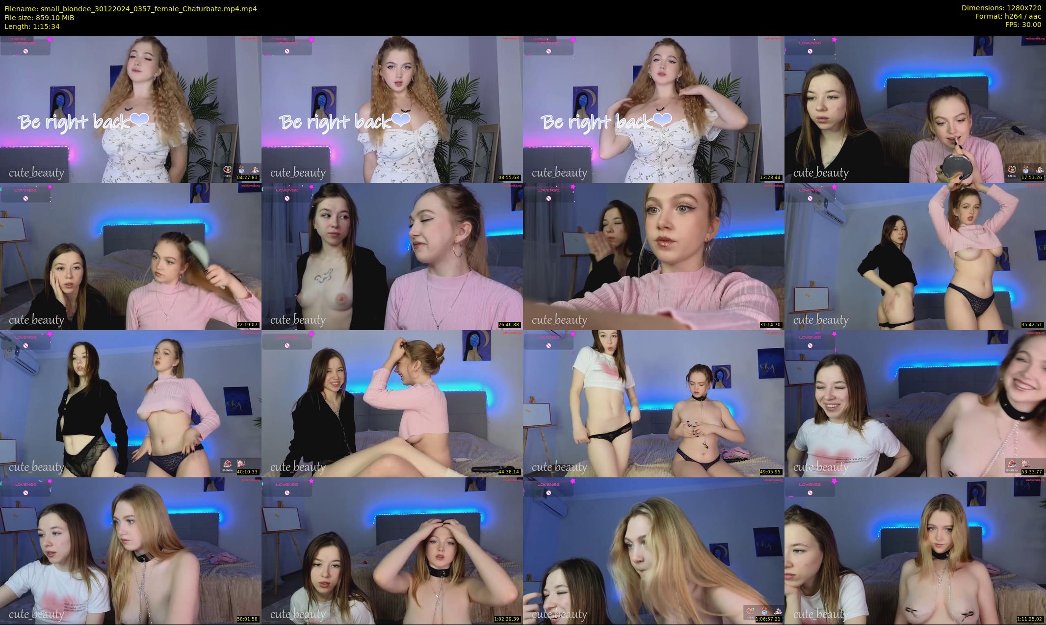 small_blondee — 76 minute Chaturbate female cam show recording, 720p, Dec 30, 2024