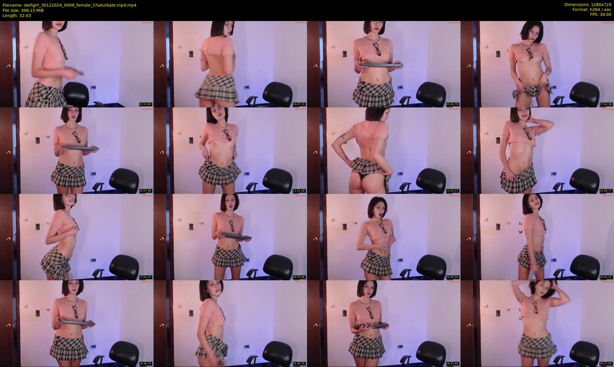 stefigirl — 33 minute Chaturbate female cam show recording, 720p, Dec 30, 2024