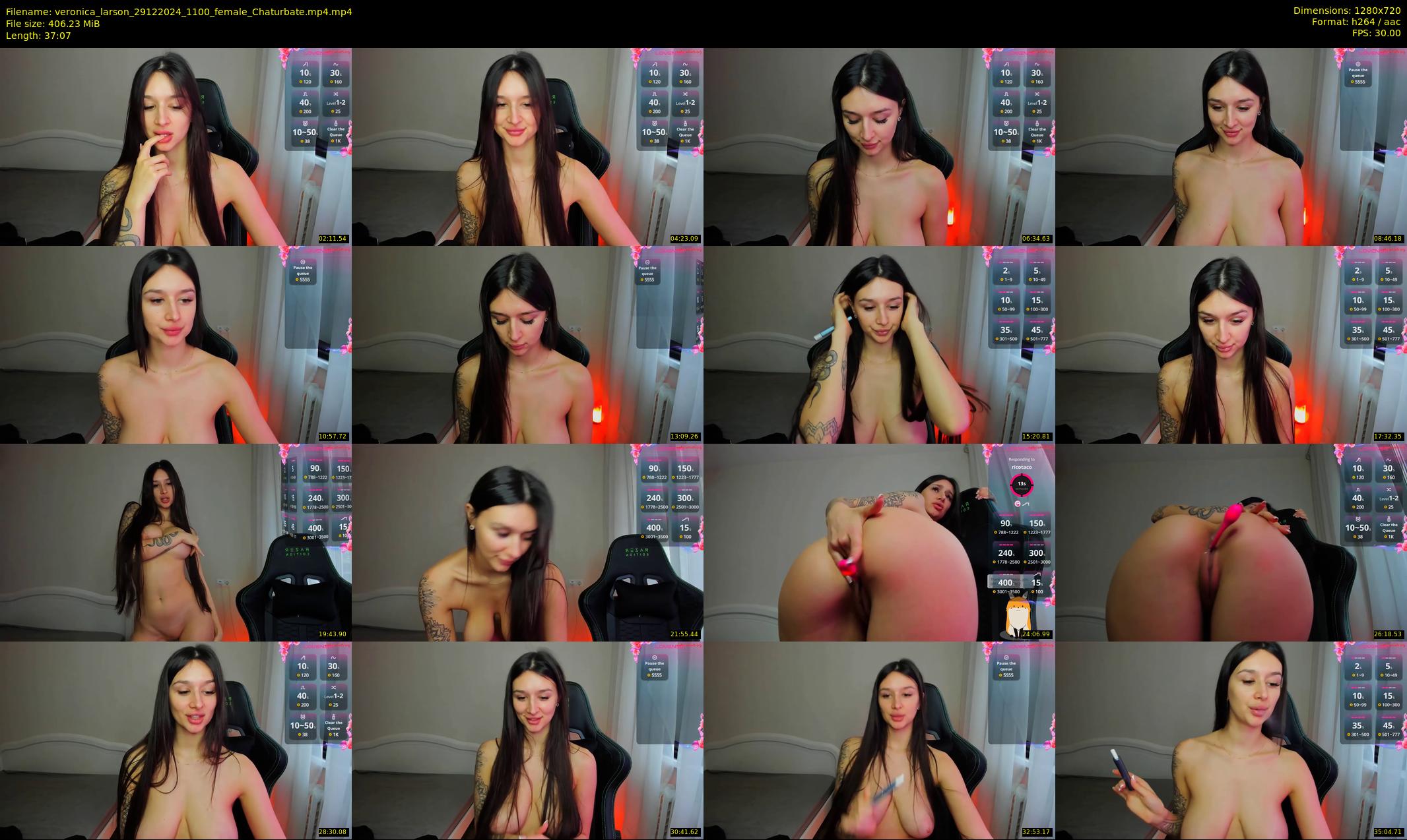veronica_larson — 38 minute Chaturbate female cam show recording, 720p, Dec 29, 2024
