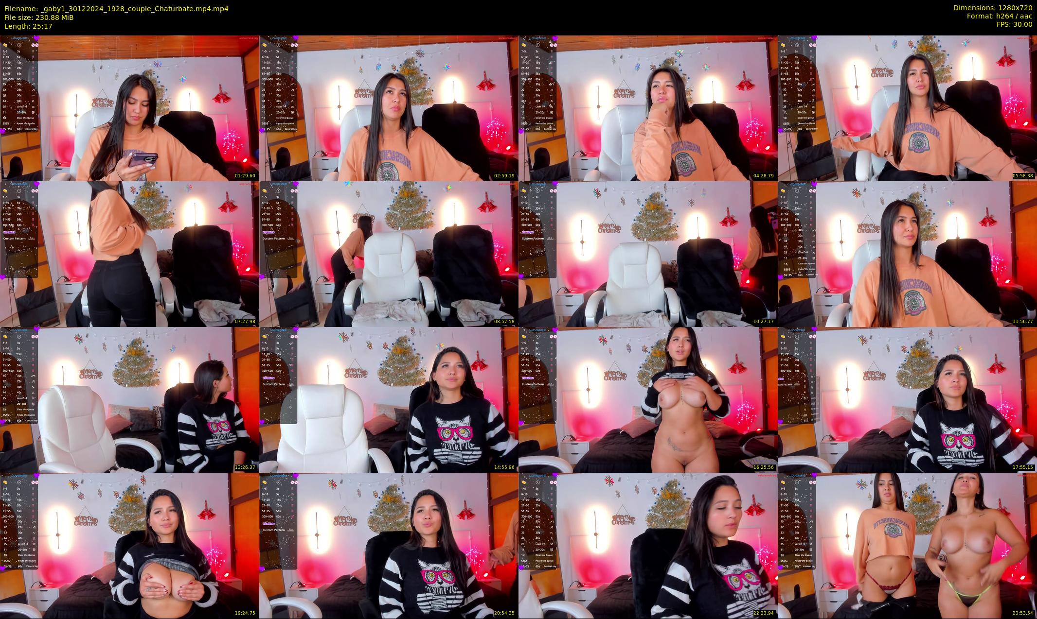 _gaby1 — 26 minute Chaturbate female cam show recording, 720p, Dec 30, 2024