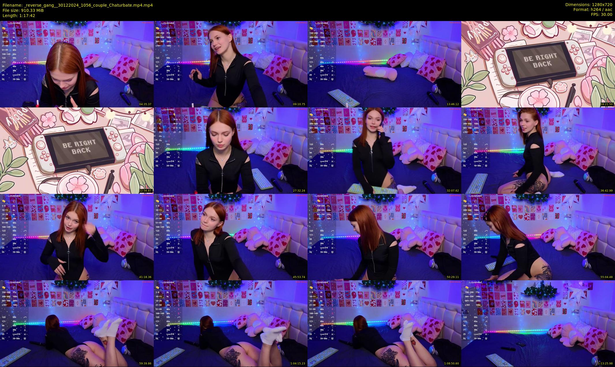 _reverse_gang_ — 78 minute Chaturbate couple cam show recording, 720p, Dec 30, 2024