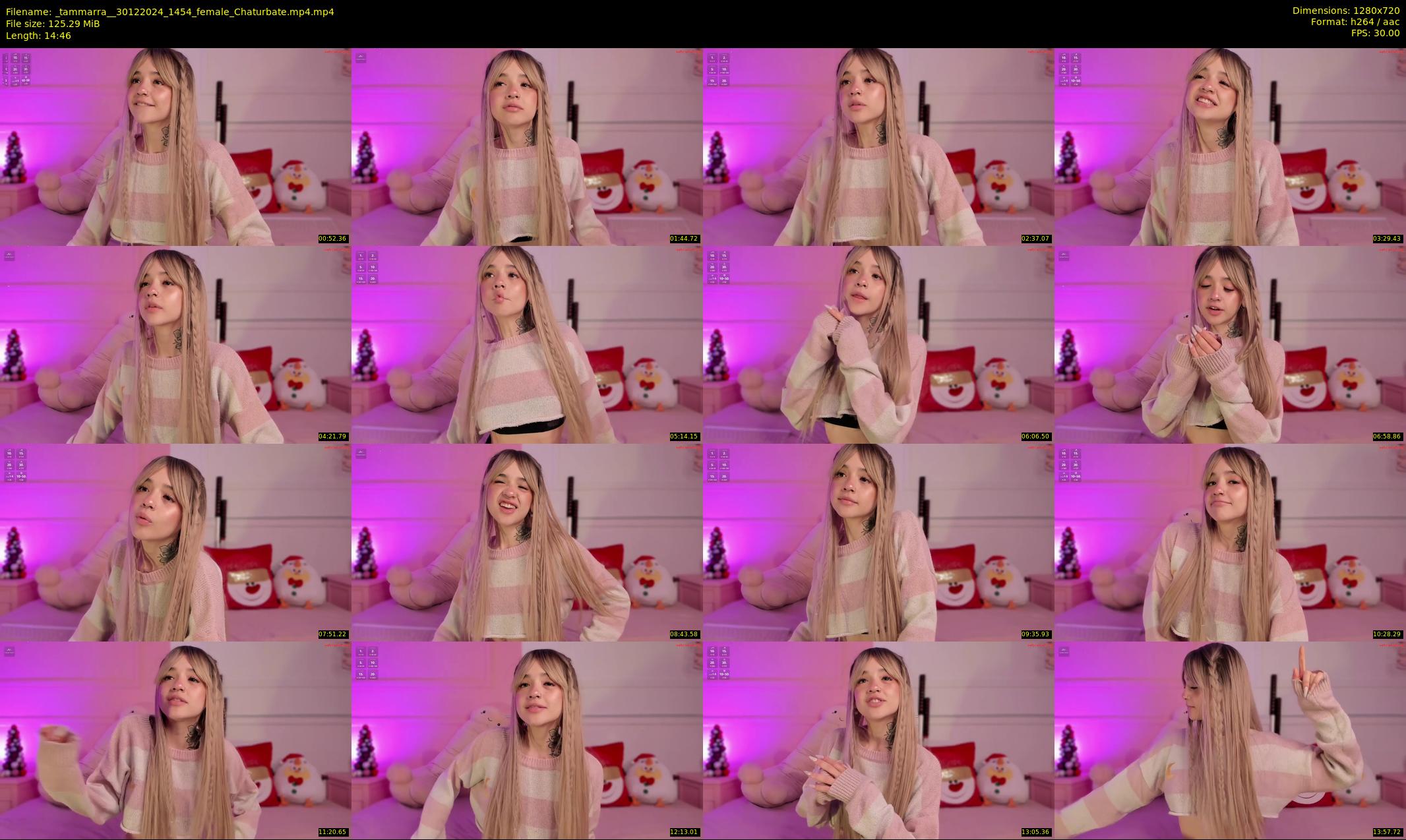 _tammarra_ — 15 minute Chaturbate female cam show recording, 720p, Dec 30, 2024