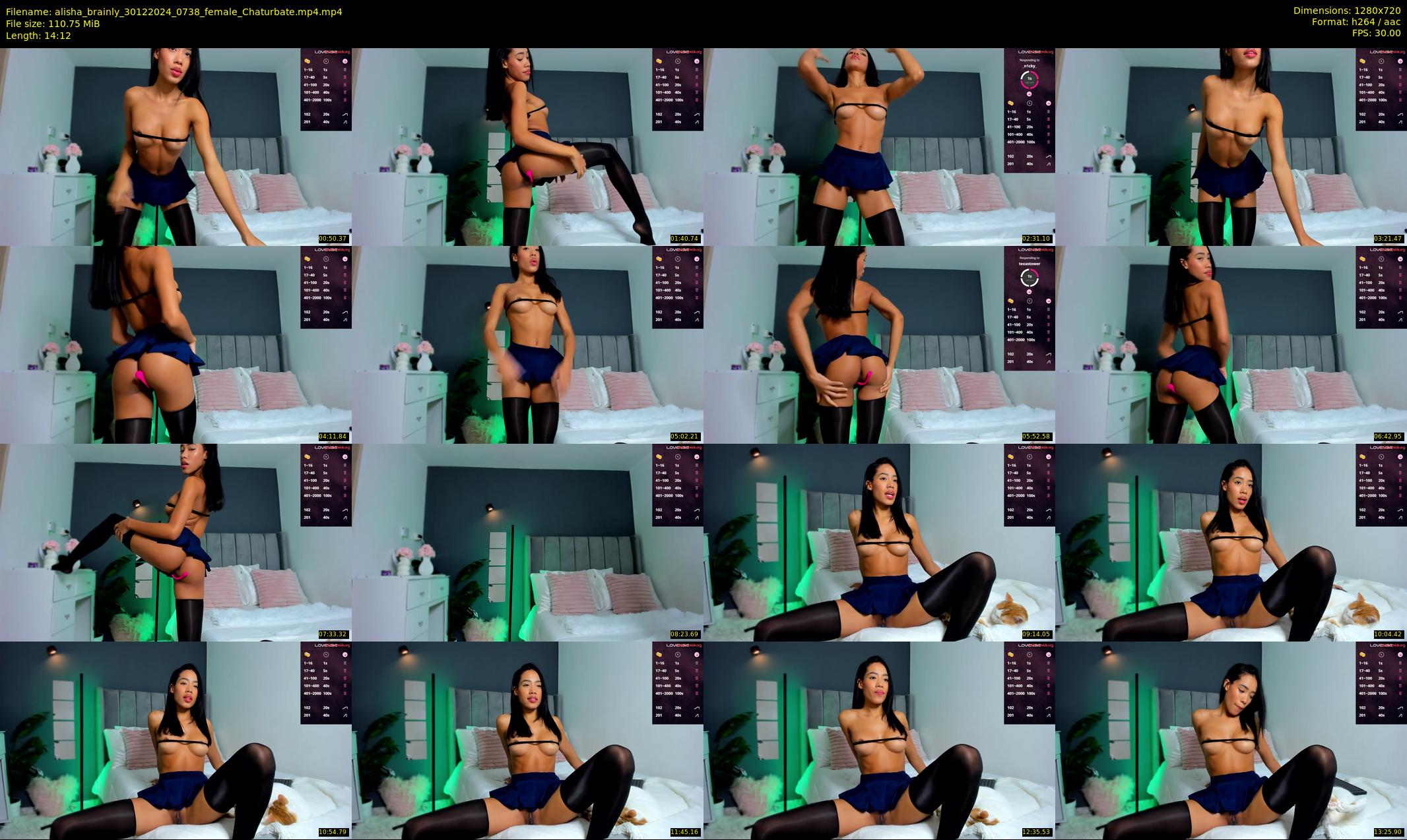 alisha_brainly — 15 minute Chaturbate female cam show recording, 720p, Dec 30, 2024