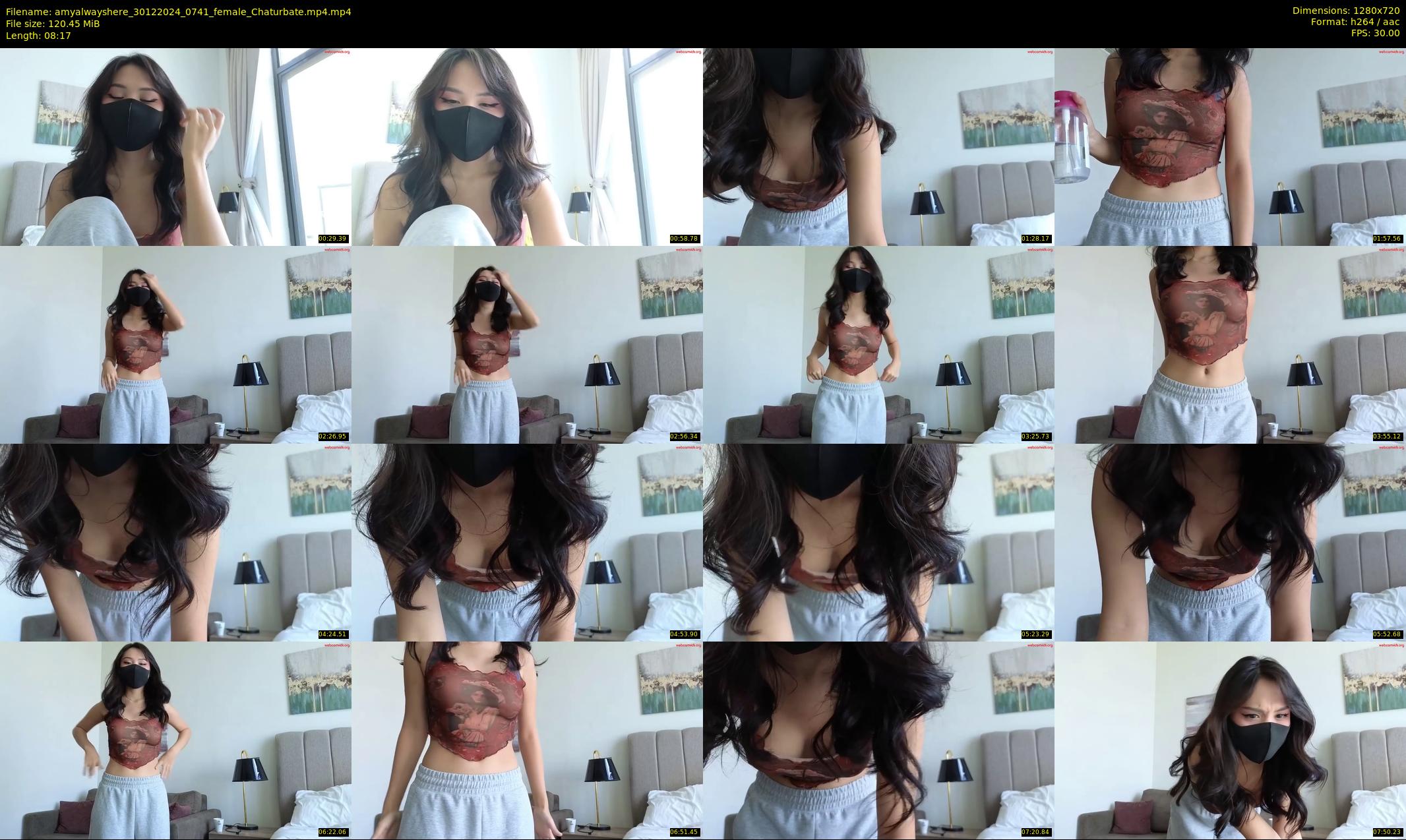 amyalwayshere — 9 minute Chaturbate female cam show recording, 720p, Dec 30, 2024