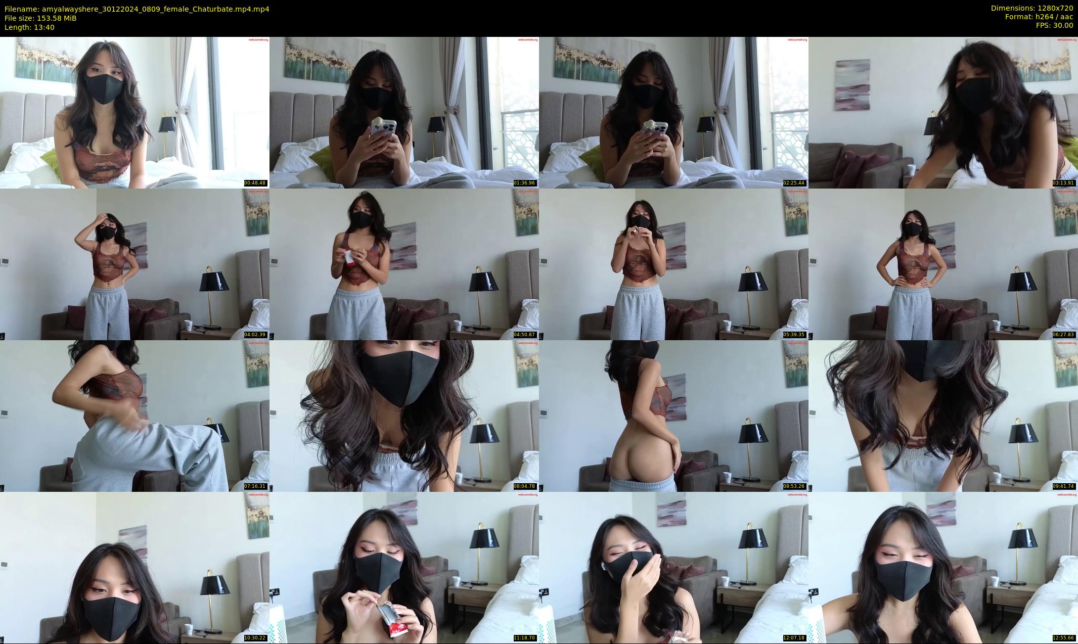 amyalwayshere — 14 minute Chaturbate female cam show recording, 720p, Dec 30, 2024