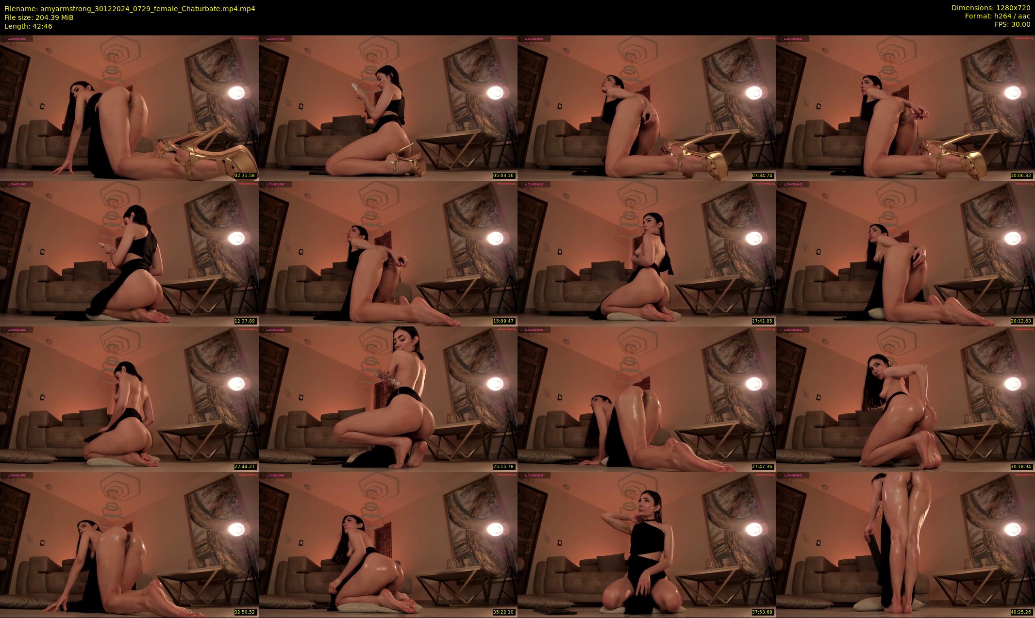 amyarmstrong — 43 minute Chaturbate female cam show recording, 720p, Dec 30, 2024