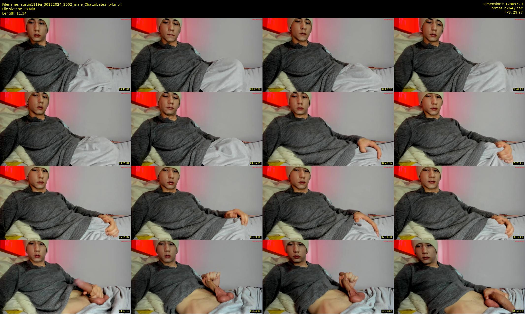 austin1119a — 12 minute Chaturbate male cam show recording, 720p, Dec 30, 2024