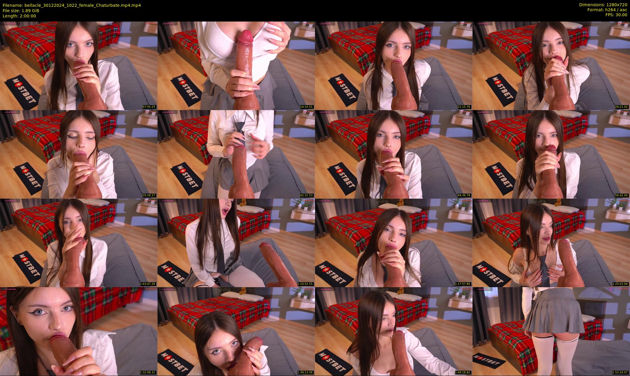 bellacle — 120 minute Chaturbate female cam show recording, 720p, Dec 30, 2024