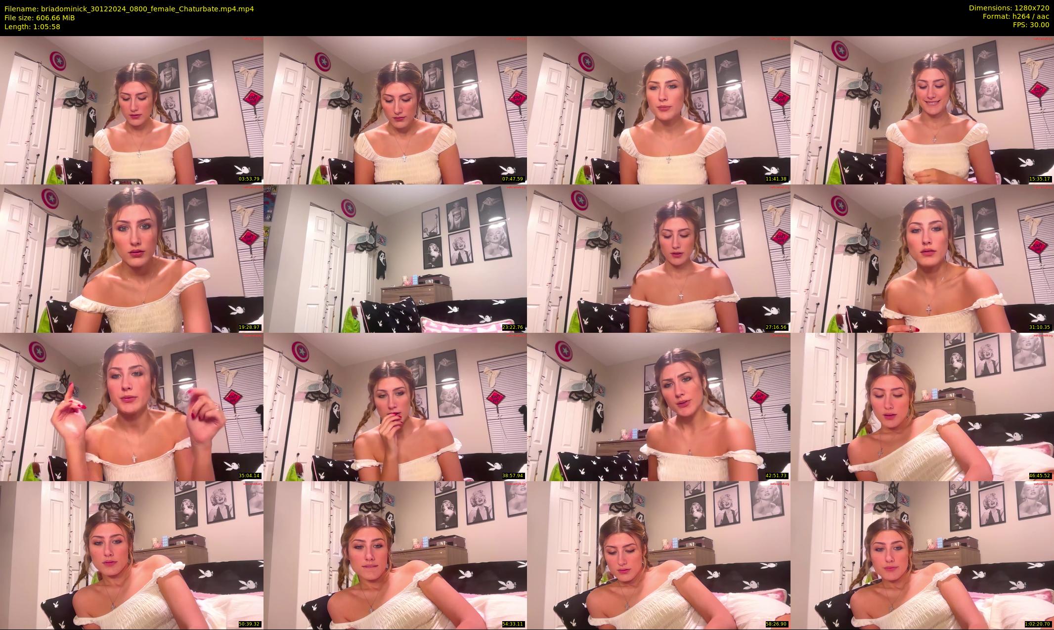 briadominick — 66 minute Chaturbate couple cam show recording, 720p, Dec 30, 2024