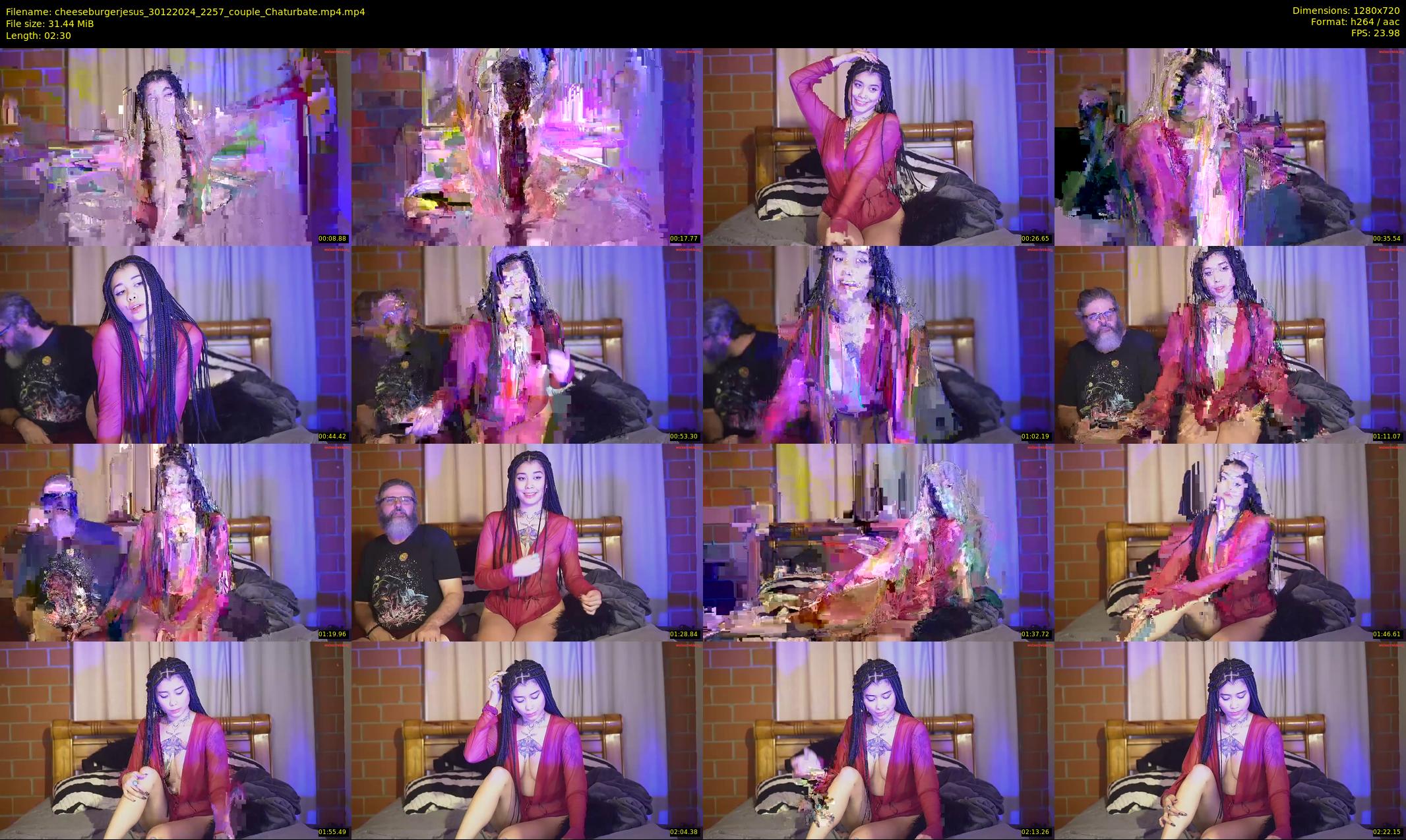 cheeseburgerjesus — 3 minute Chaturbate couple cam show recording, 720p, Dec 30, 2024