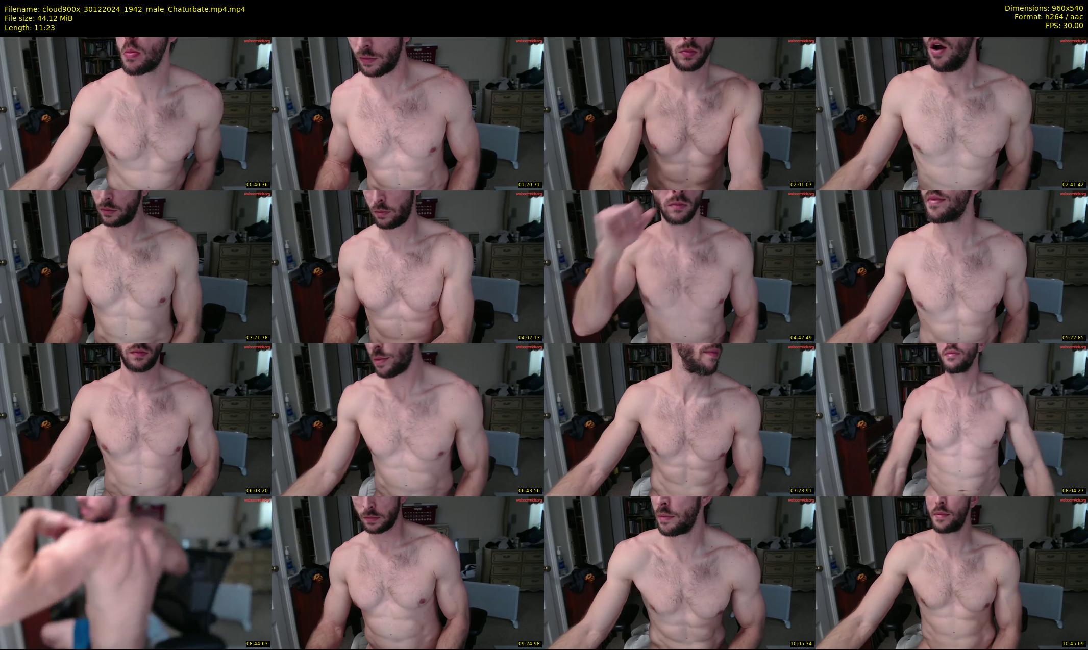 cloud900x — 12 minute Chaturbate male cam show recording, 480p, Dec 30, 2024