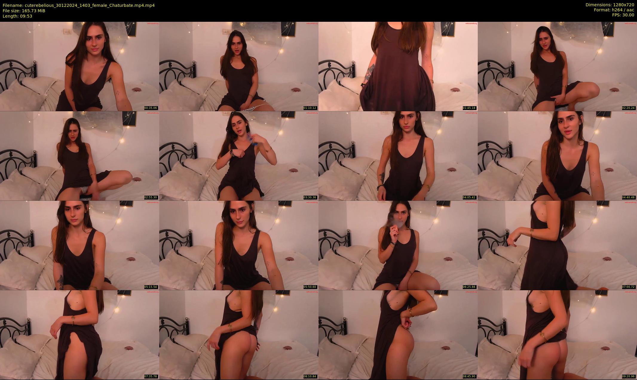 cuterebelious — 10 minute Chaturbate female cam show recording, 720p, Dec 30, 2024