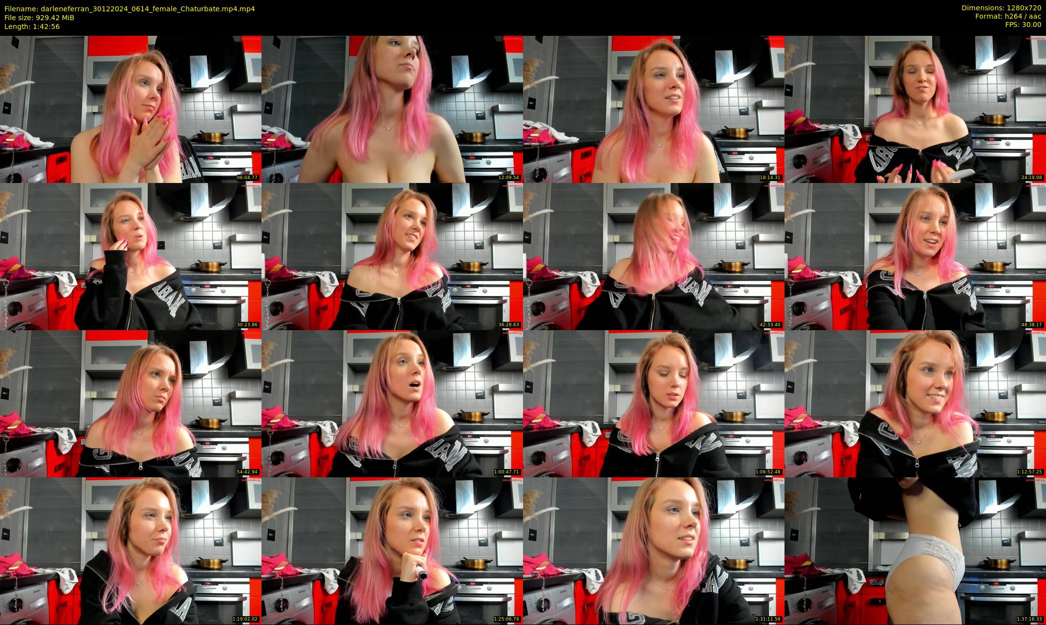 darleneferran — 103 minute Chaturbate female cam show recording, 720p, Dec 30, 2024