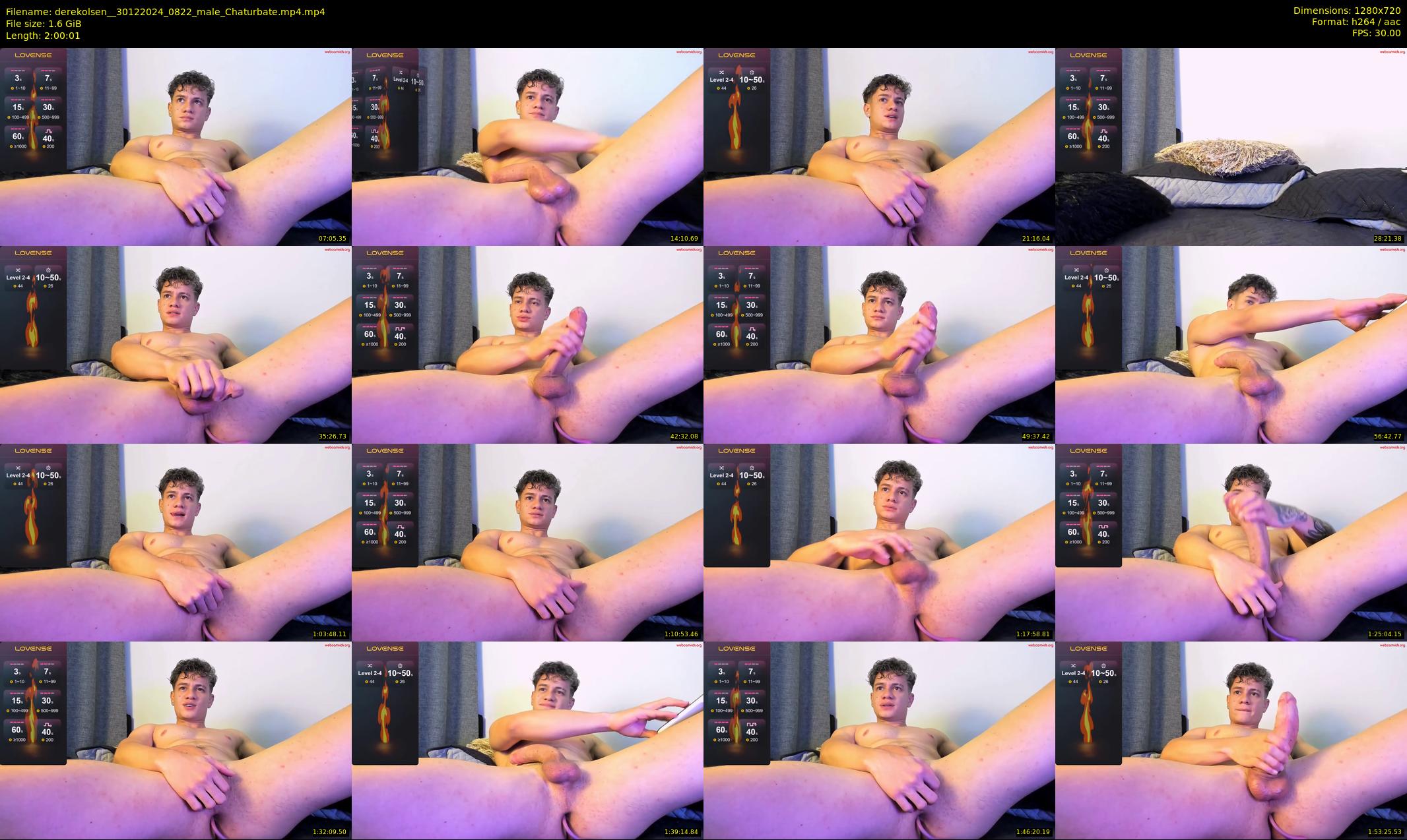 derekolsen_ — 121 minute Chaturbate male cam show recording, 720p, Dec 30, 2024