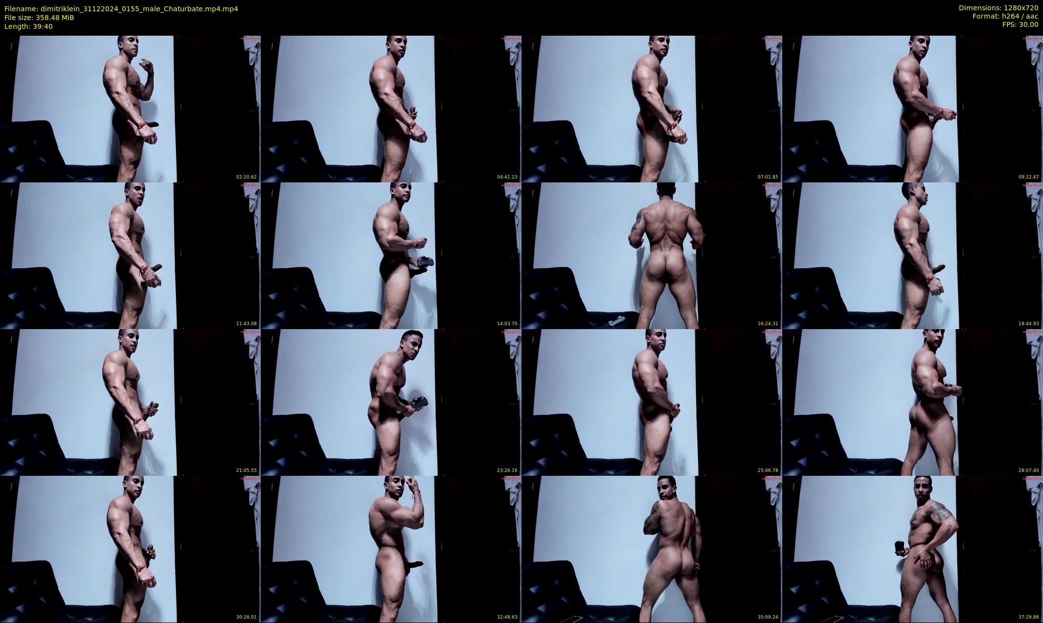 dimitriklein — 40 minute Chaturbate male cam show recording, 720p, Dec 31, 2024