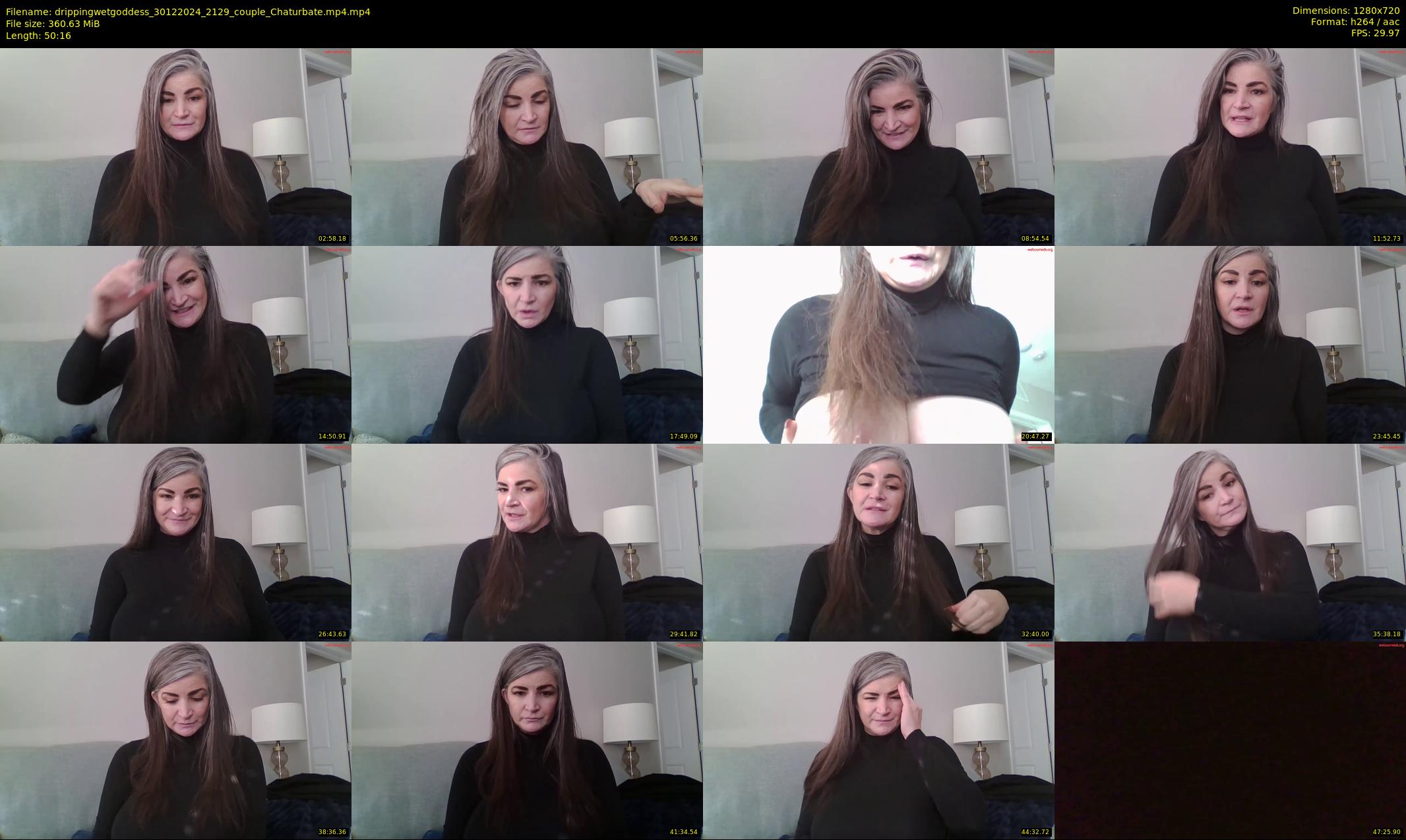 drippingwetgoddess — 51 minute Chaturbate female cam show recording, 720p, Dec 30, 2024