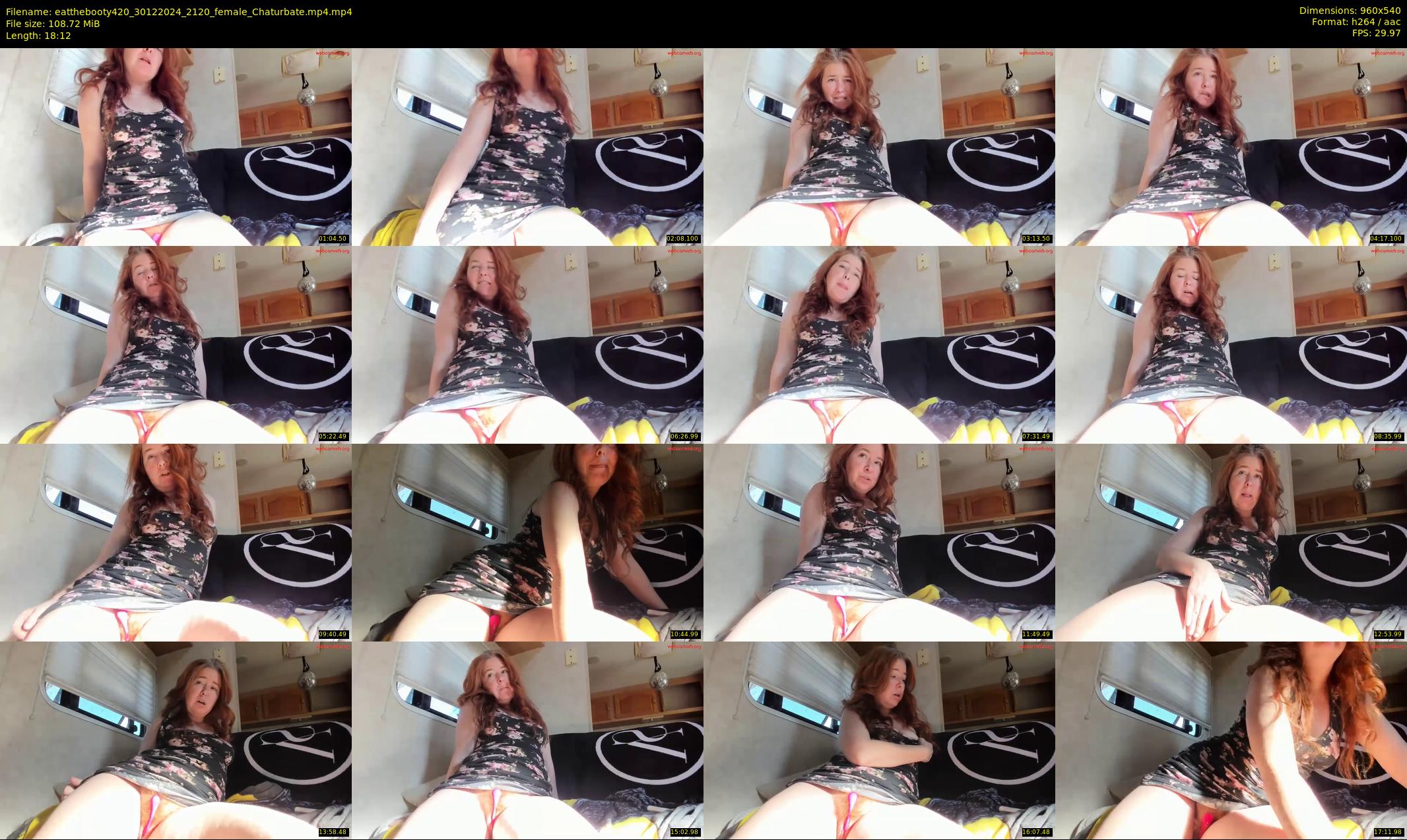 eatthebooty420 — 19 minute Chaturbate female cam show recording, 480p, Dec 30, 2024