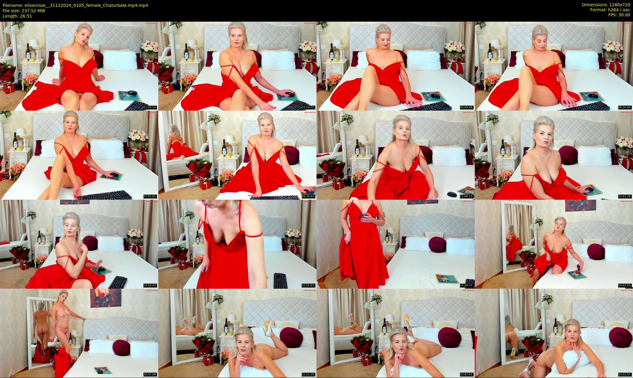 elisarosse_ — 27 minute Chaturbate female cam show recording, 720p, Dec 31, 2024