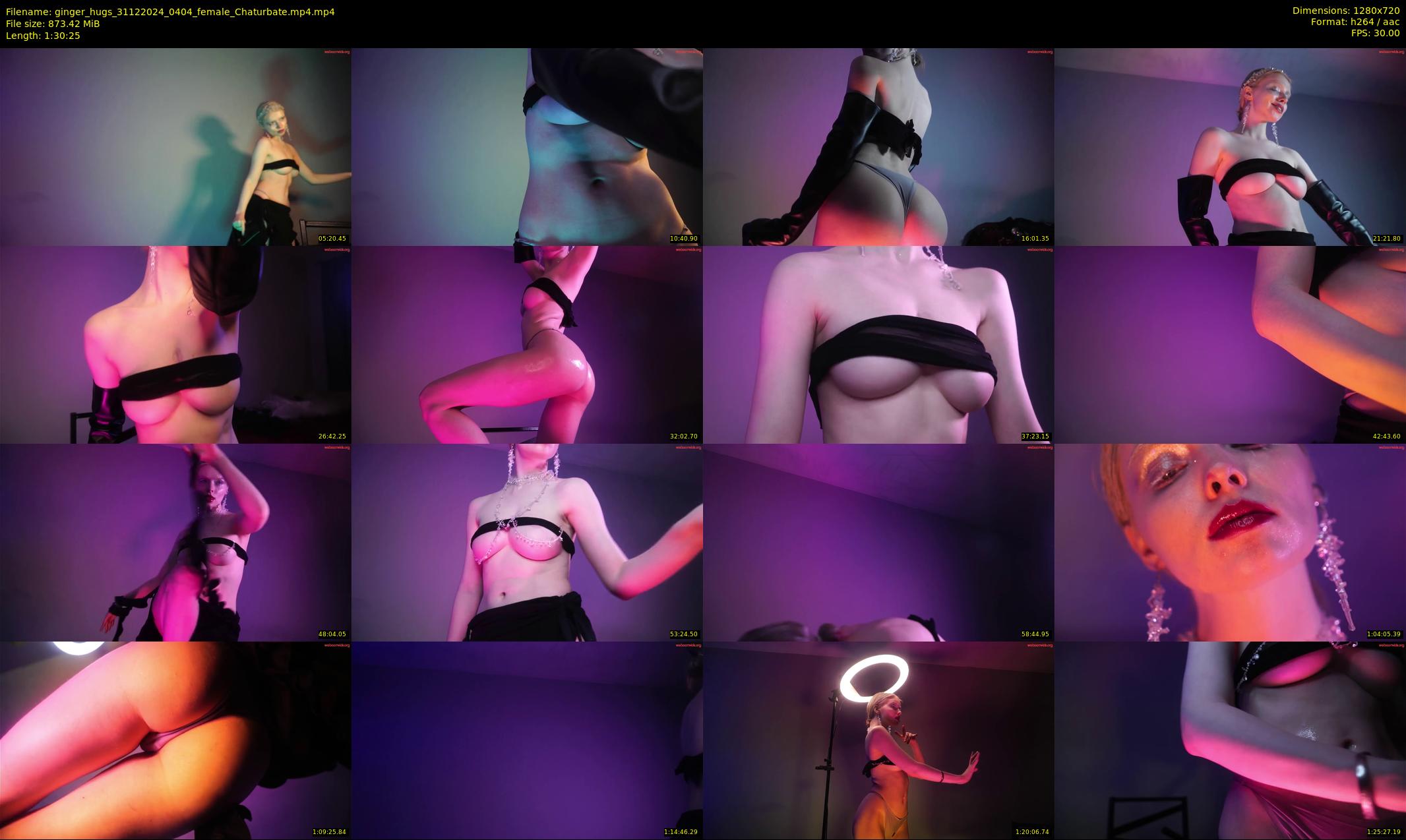 ginger_hugs — 91 minute Chaturbate female cam show recording, 720p, Dec 31, 2024
