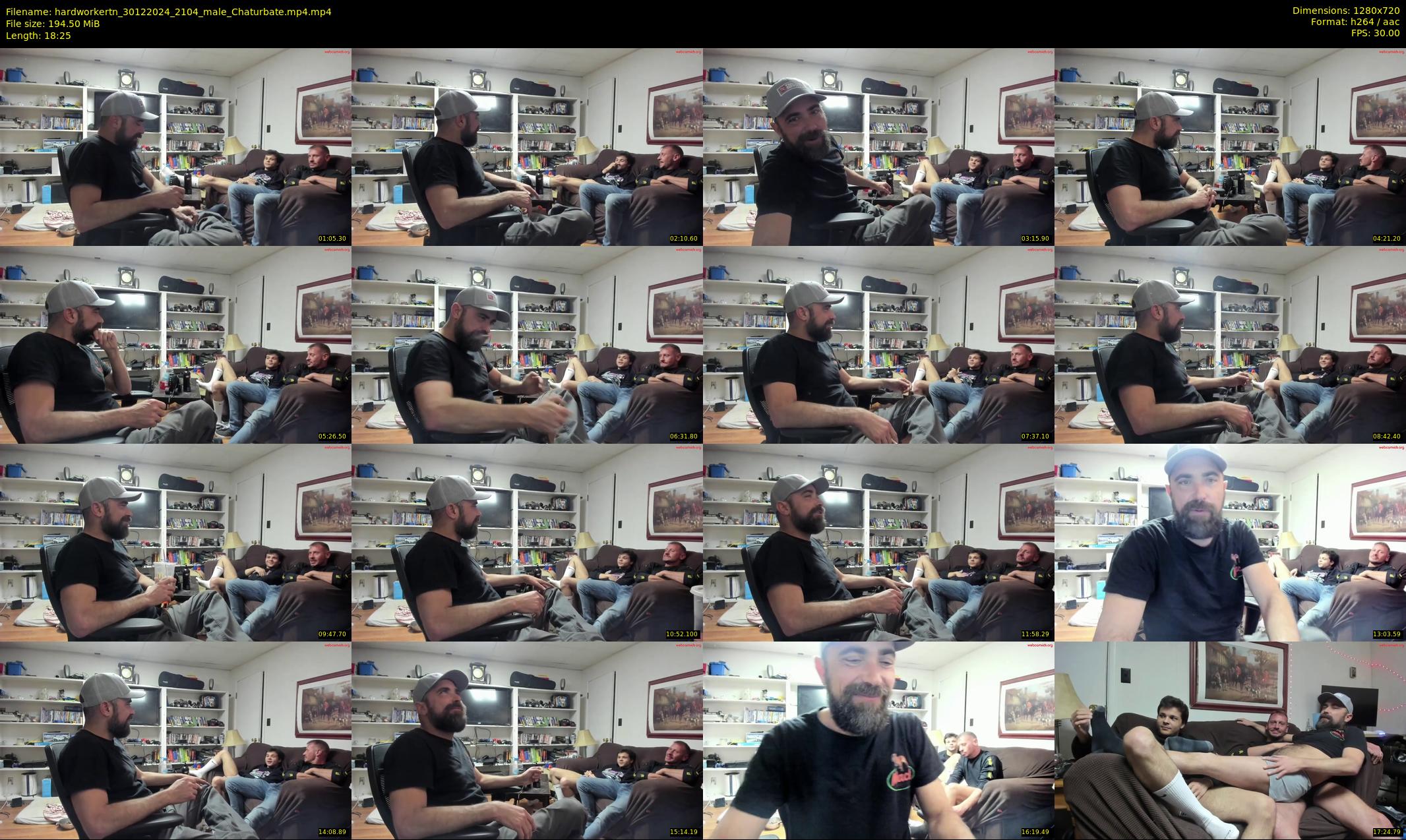 hardworkertn — 19 minute Chaturbate male cam show recording, 720p, Dec 30, 2024