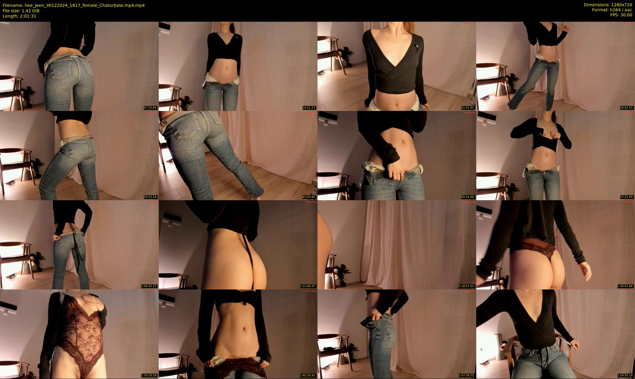 hee_jeen — 122 minute Chaturbate female cam show recording, 720p, Dec 30, 2024