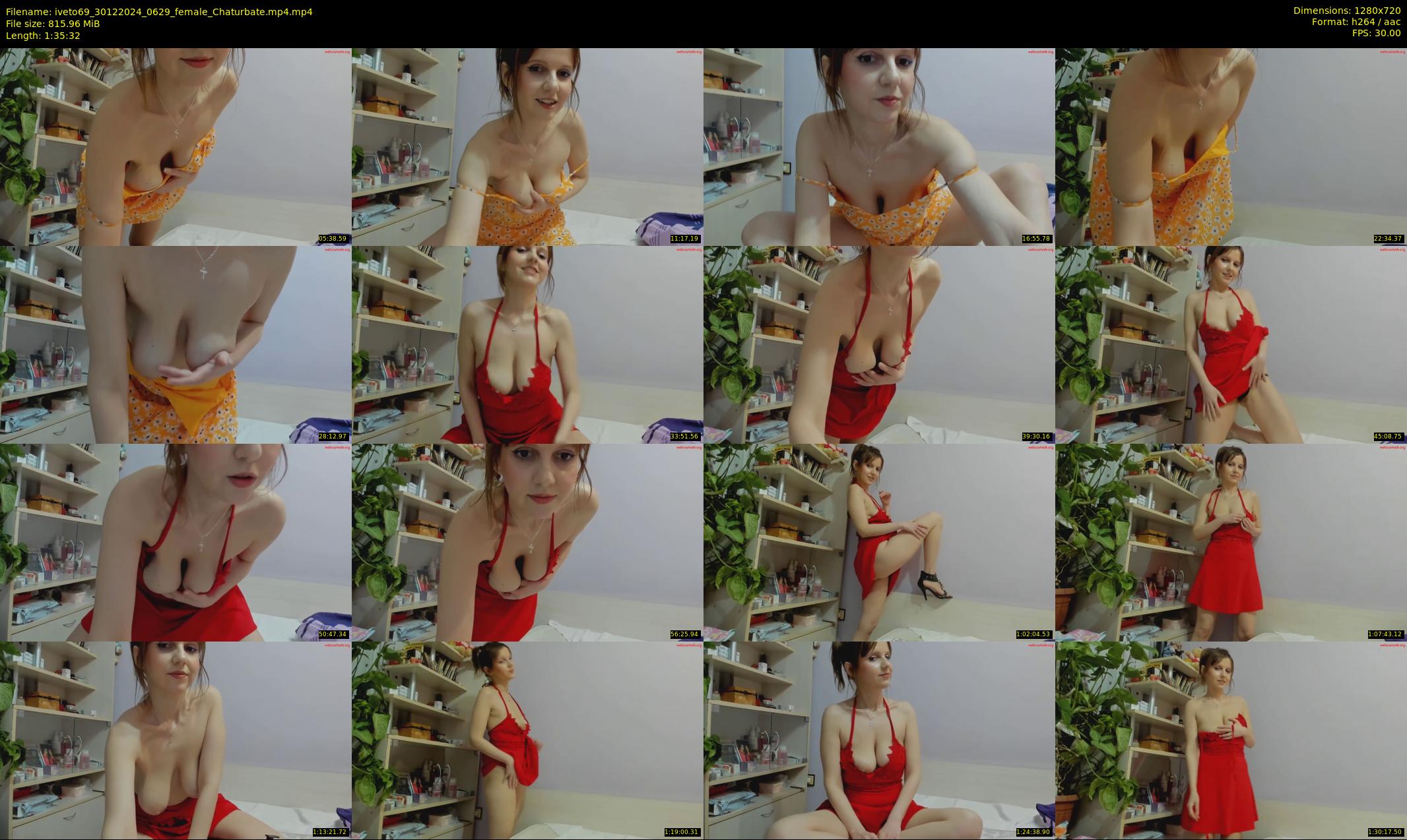 iveto69 — 96 minute Chaturbate female cam show recording, 720p, Dec 30, 2024