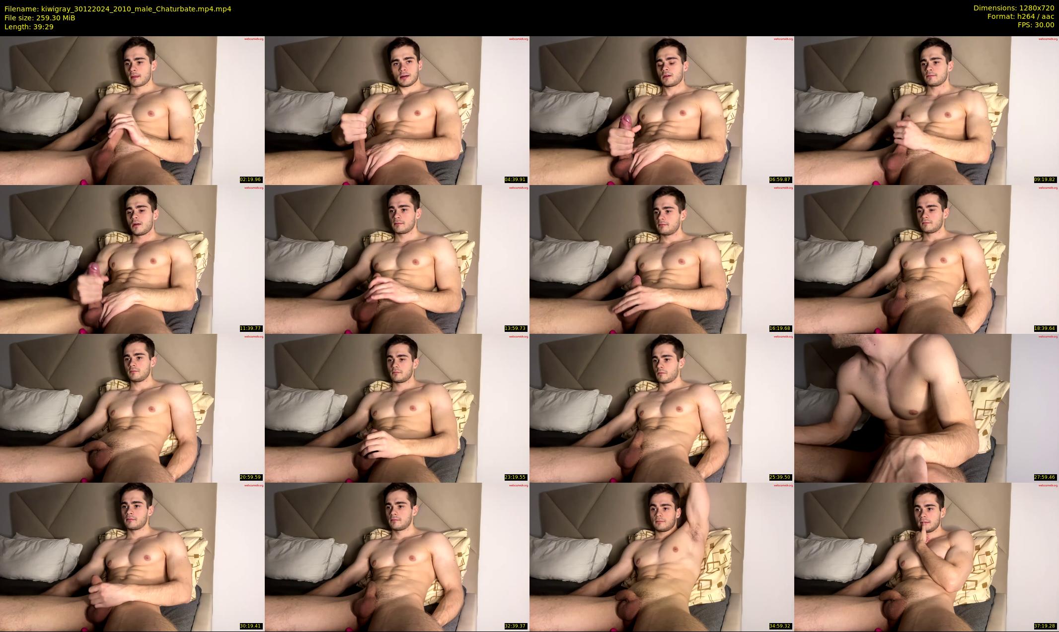 kiwigray — 40 minute Chaturbate male cam show recording, 720p, Dec 30, 2024