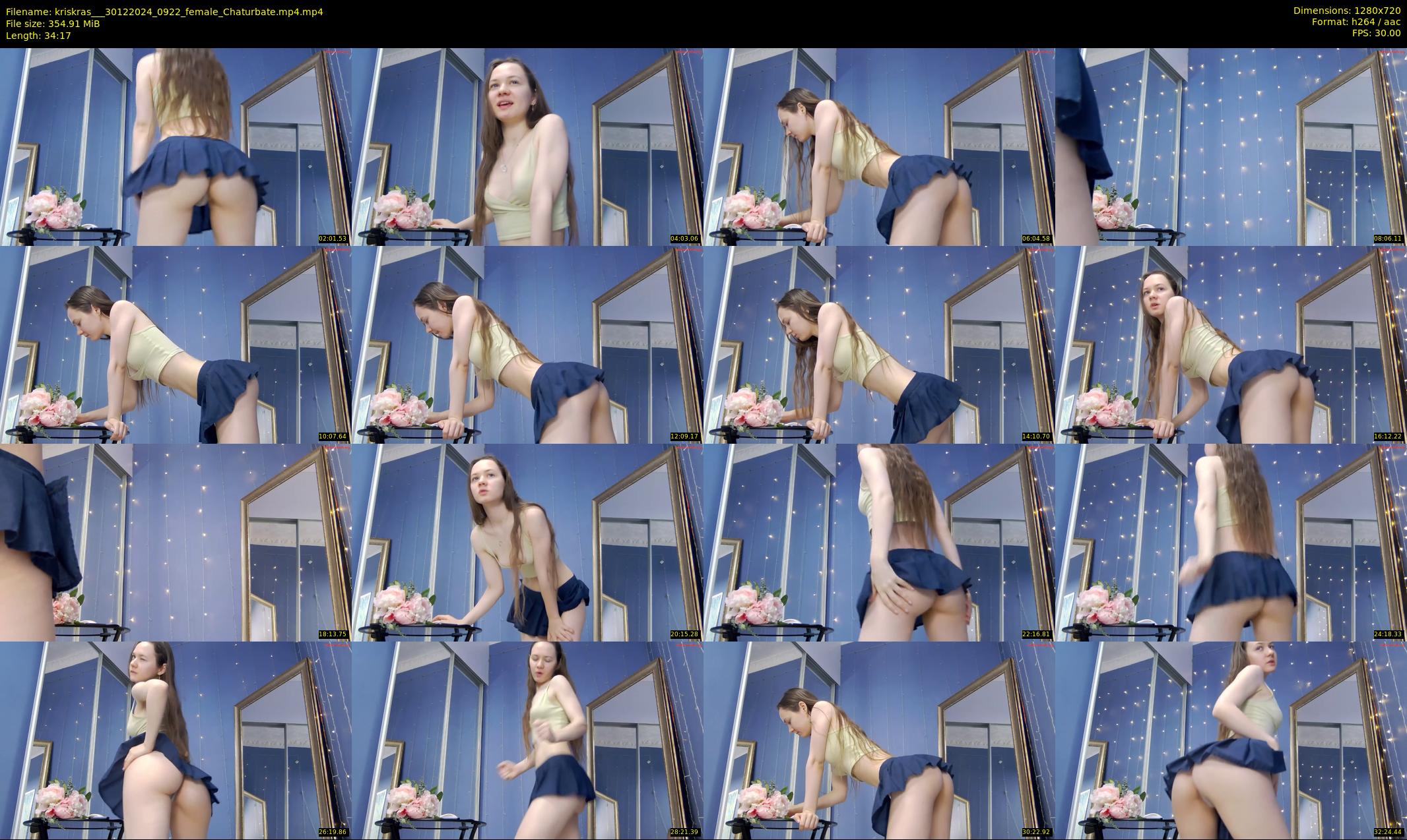 kriskras__ — 35 minute Chaturbate female cam show recording, 720p, Dec 30, 2024