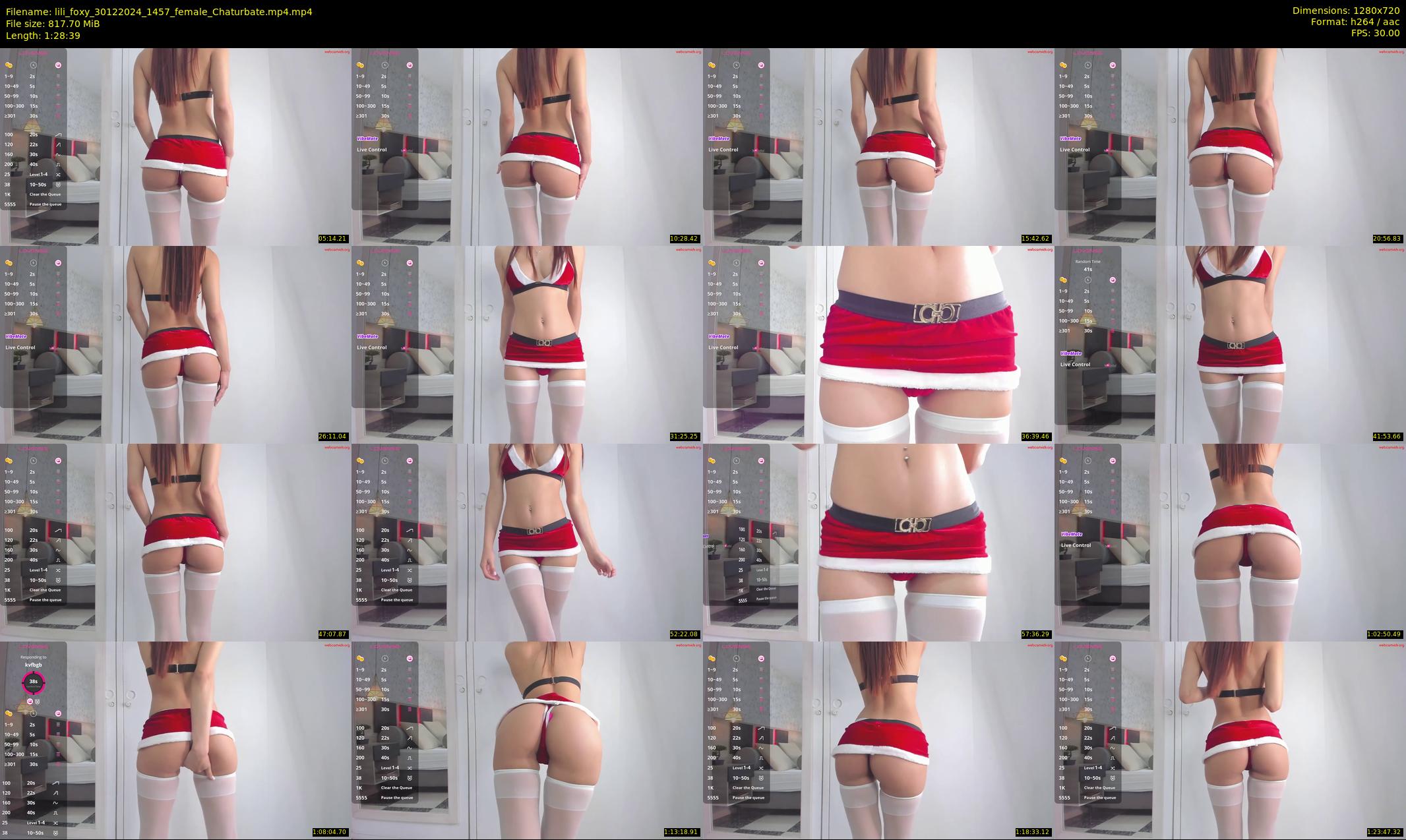 lili_foxy — 89 minute Chaturbate female cam show recording, 720p, Dec 30, 2024