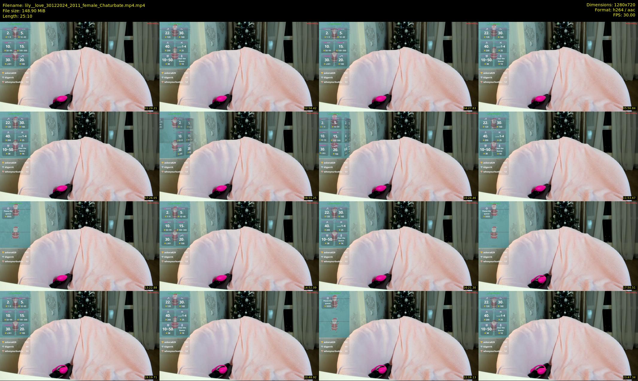 lily__love — 26 minute Chaturbate female cam show recording, 720p, Dec 30, 2024