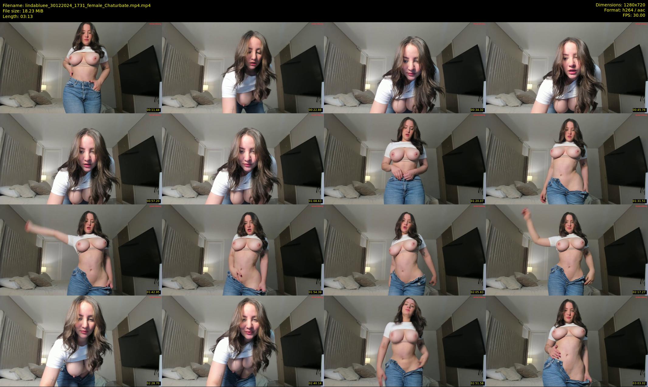 lindabluee — 4 minute Chaturbate female cam show recording, 720p, Dec 30, 2024