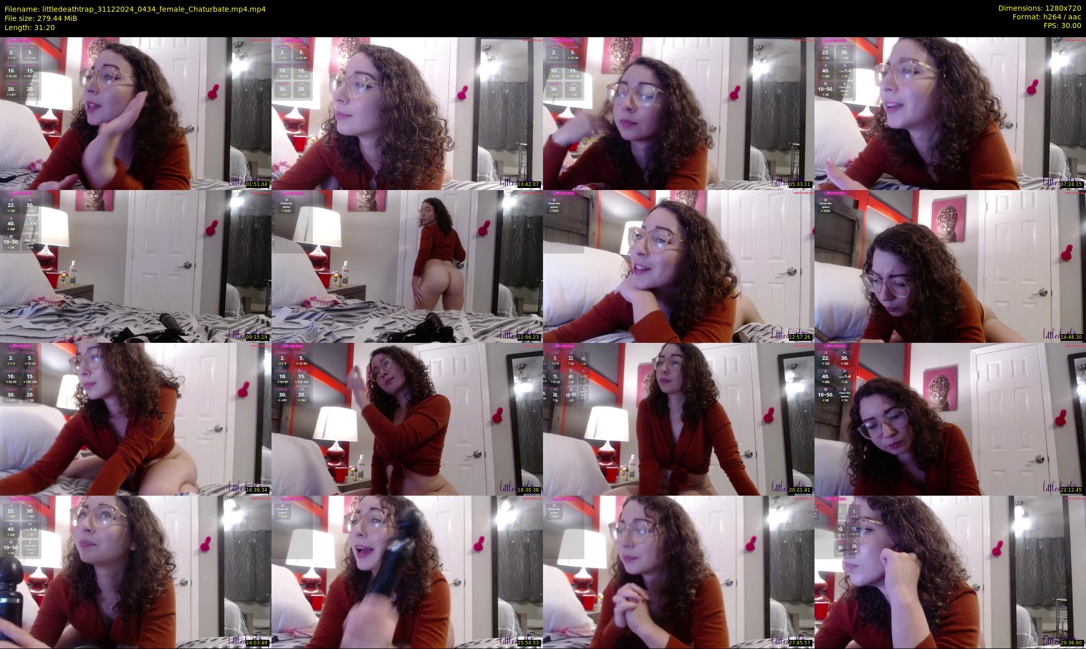 littledeathtrap — 32 minute Chaturbate female cam show recording, 720p, Dec 31, 2024